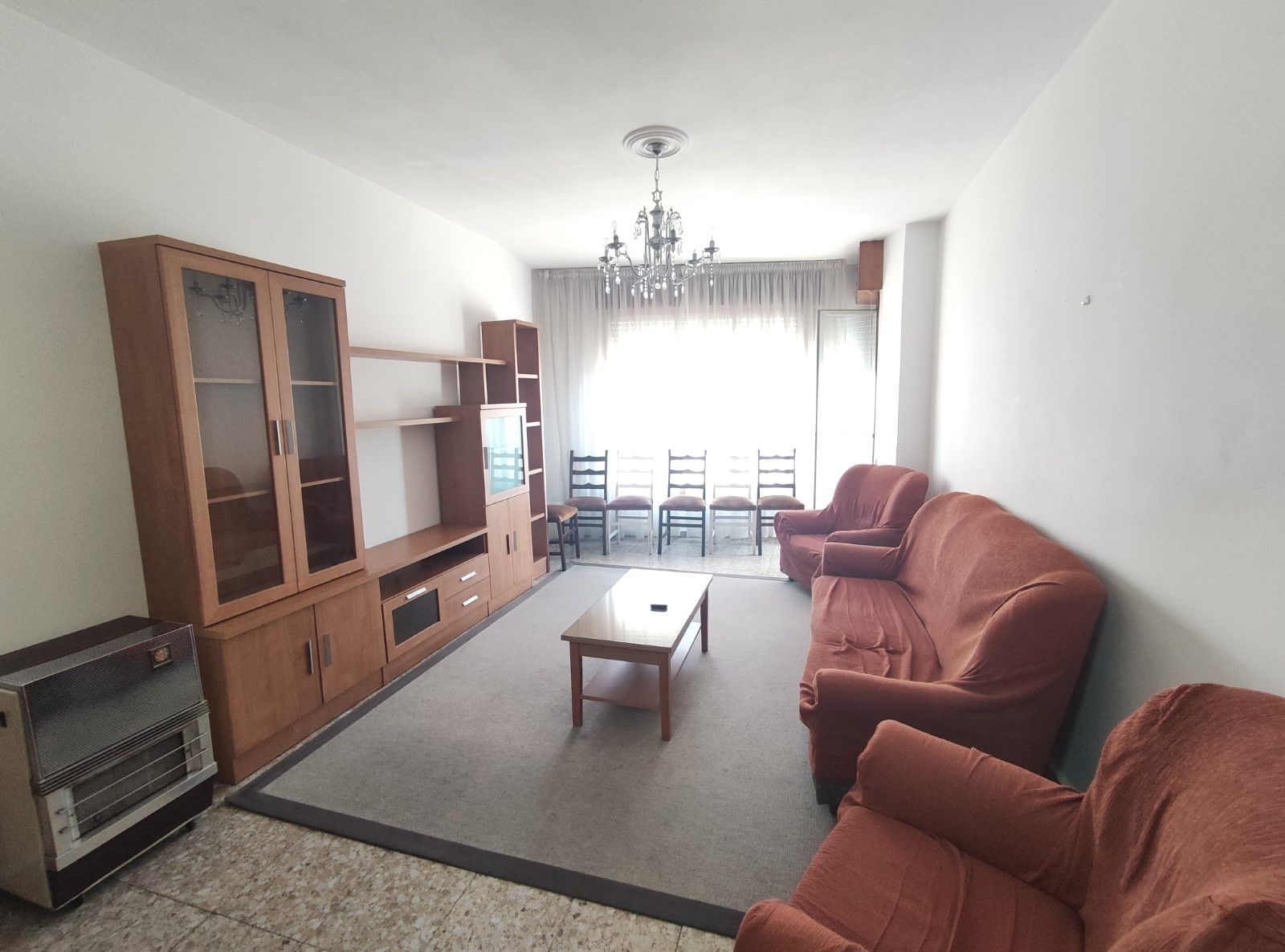 Living room of Flat to rent in Ourense Capital   with Furnished