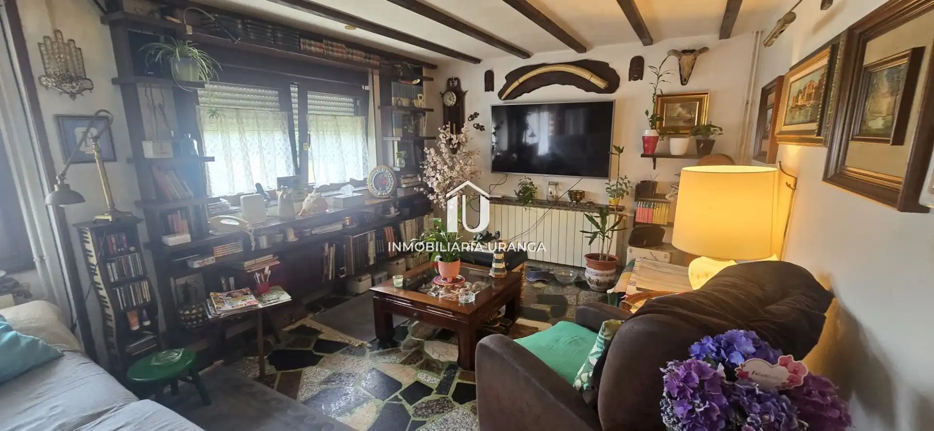 Sala de estar de Casa o chalet en venta en Ribamontán al Mar con Calefacción, Jardín privado y Terraza