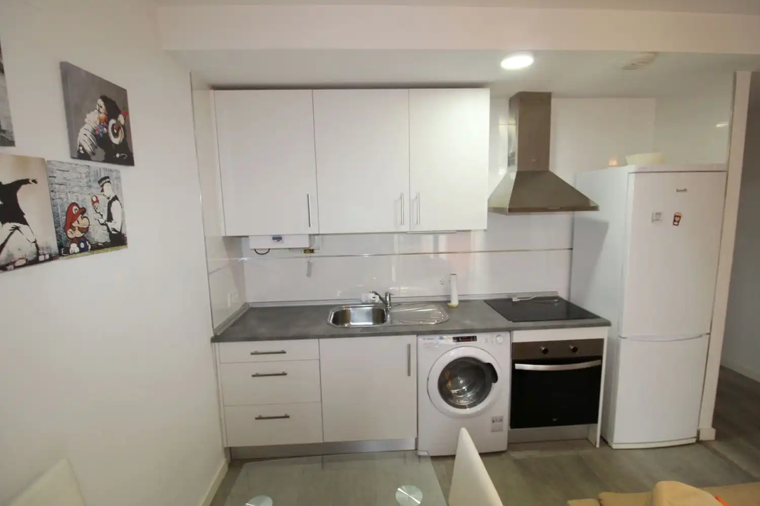 Cuina de Apartament de lloguer en El Perchel