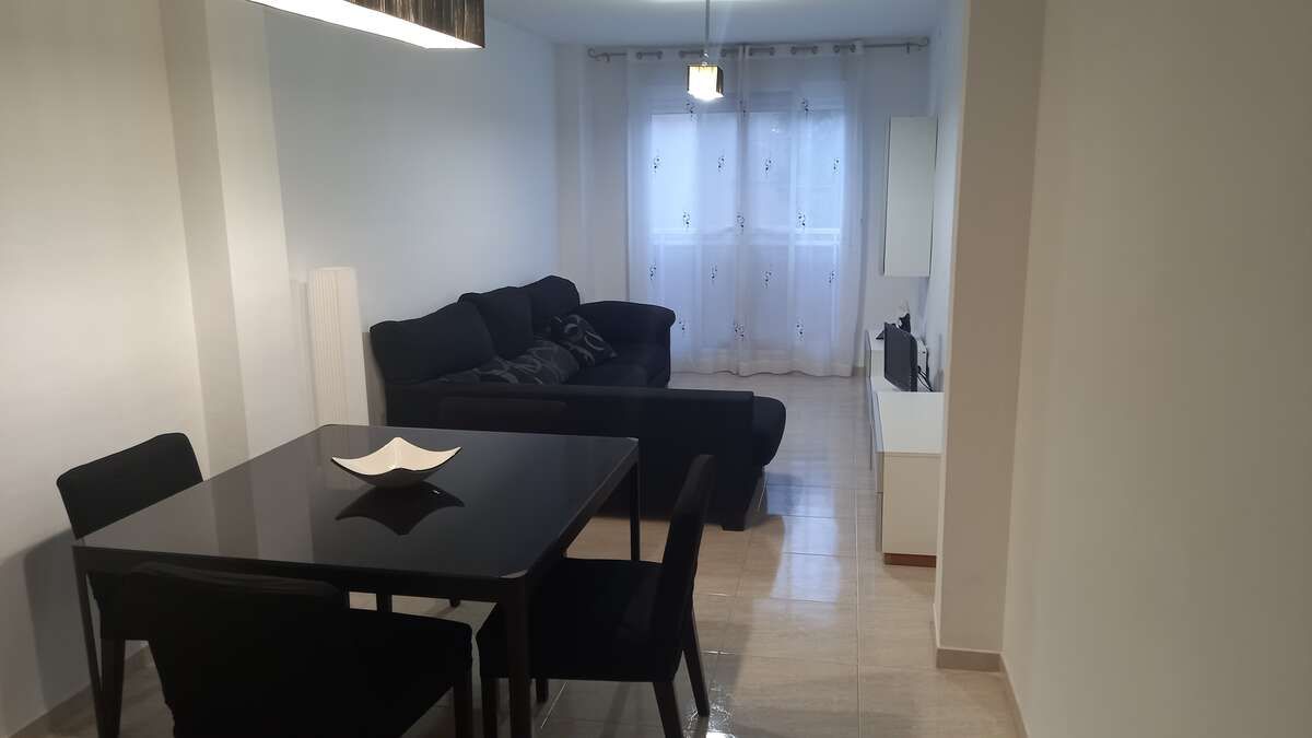 Living room of Flat for sale in Càlig  with Furnished and Balcony