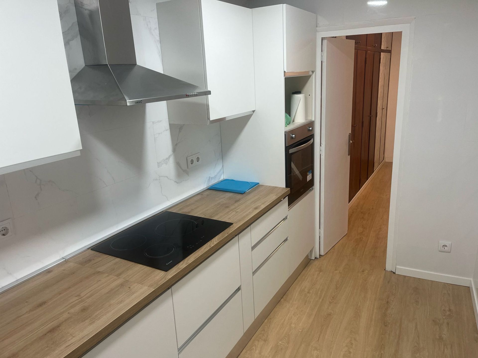 Kitchen of Flat for sale in Tordera  with Parquet flooring, Terrace and Balcony