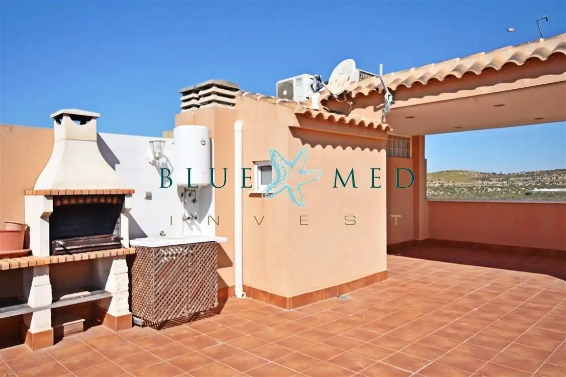 Terraza de Ático en venta en Mazarrón con Aire acondicionado, Calefacción y Terraza