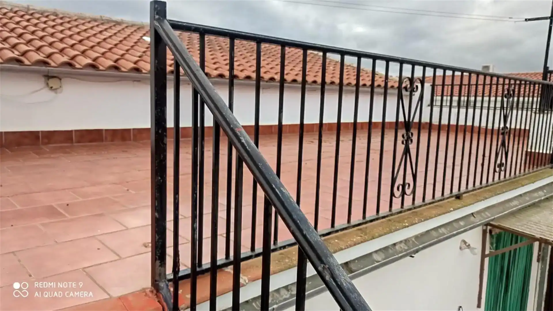 Terrassa de Casa adosada en venda en Ahillones amb Traster, Moblat i Forn