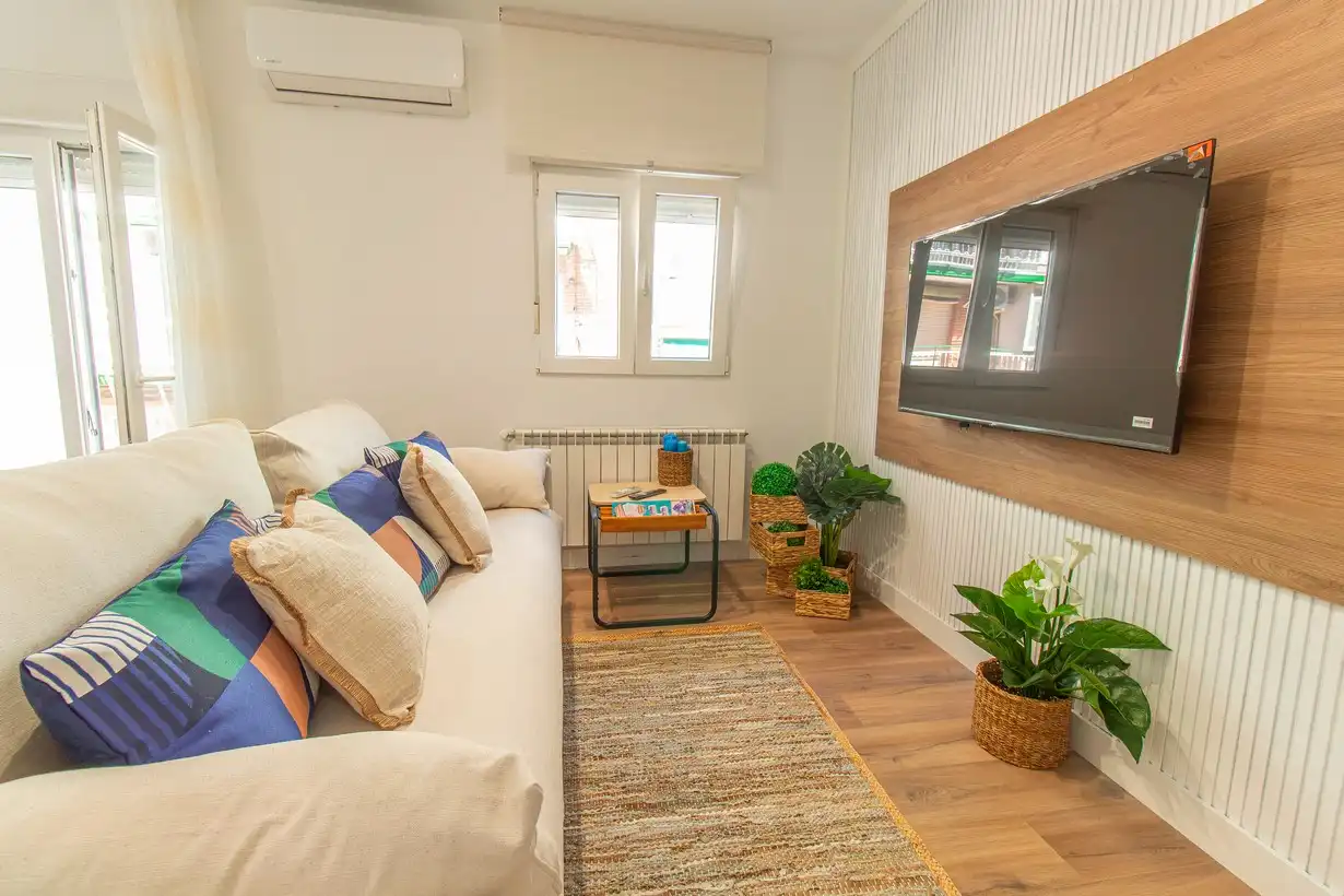 Sala de estar de Piso en venta en Madrid con Aire acondicionado, Calefacción y Terraza