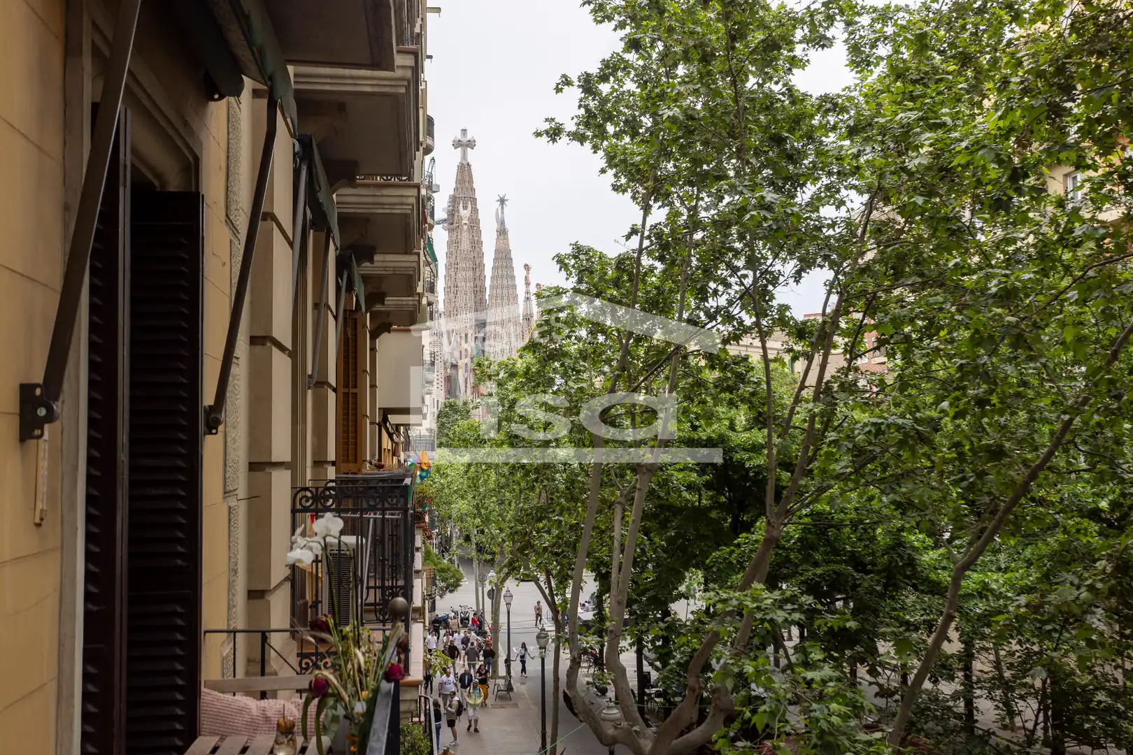 Vista exterior de Pis en venda en Barcelona amb Balcó