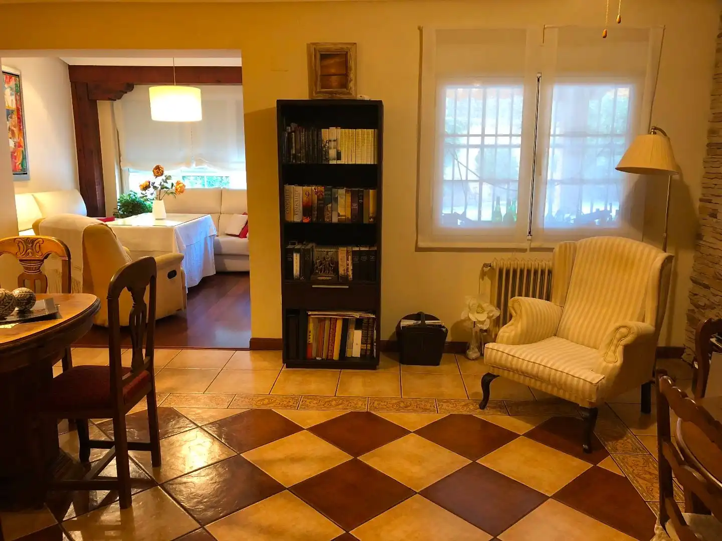 Living room of Houses for sale in Alcázar de San Juan  with Air Conditioner, Heating and Private garden