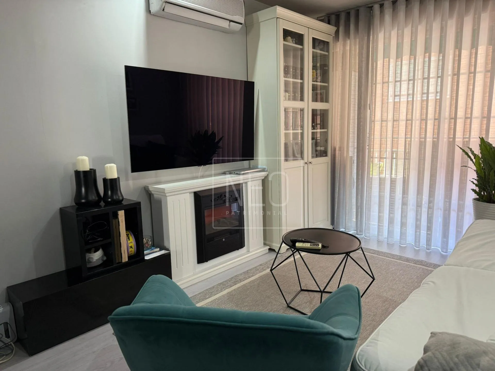 Sala d'estar de Pis en venda en San Fernando de Henares amb Aire condicionat, Calefacció i Terrassa