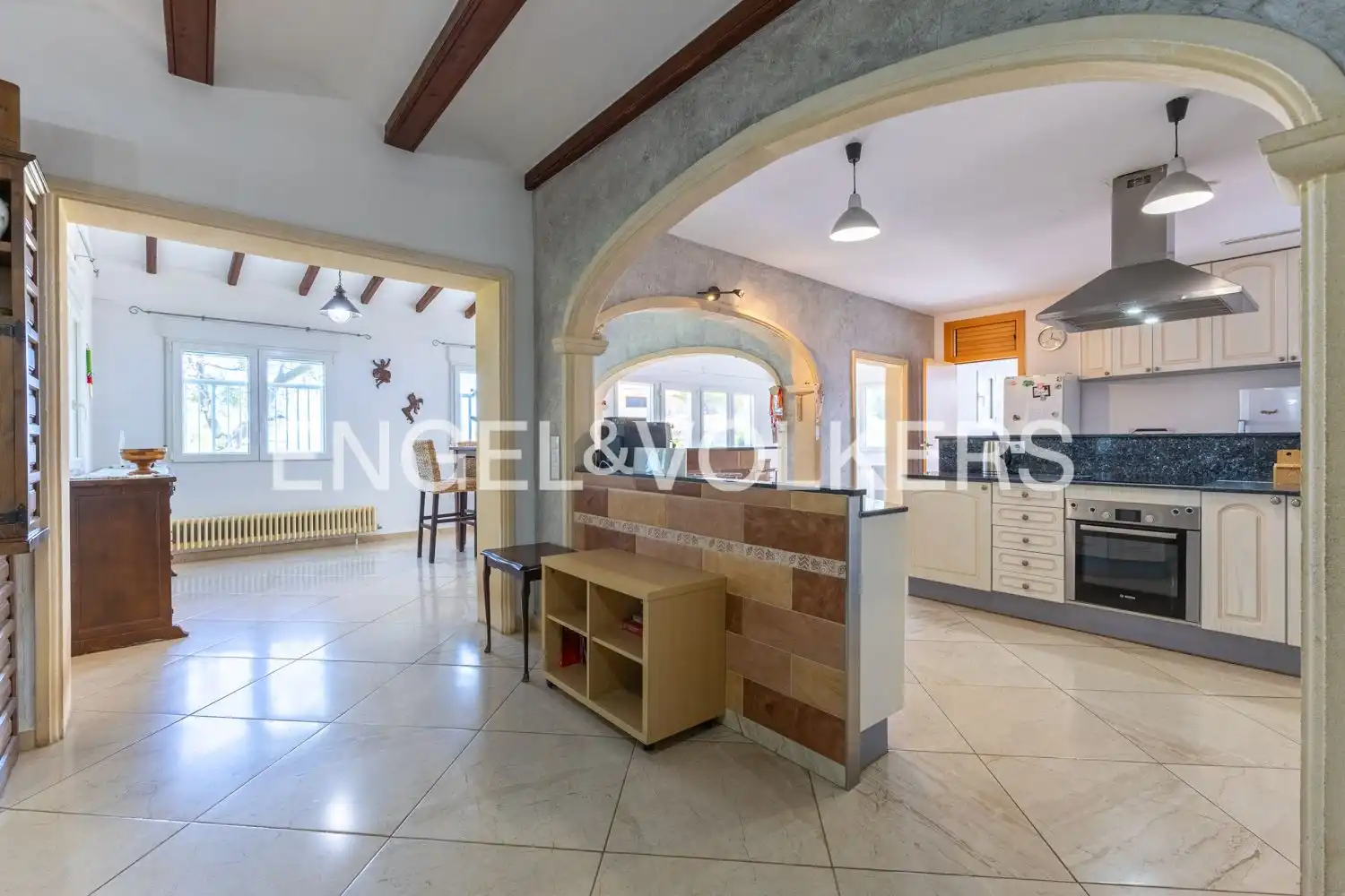 Cocina de Casa o chalet en venta en Dénia con Aire acondicionado, Calefacción y Jardín privado