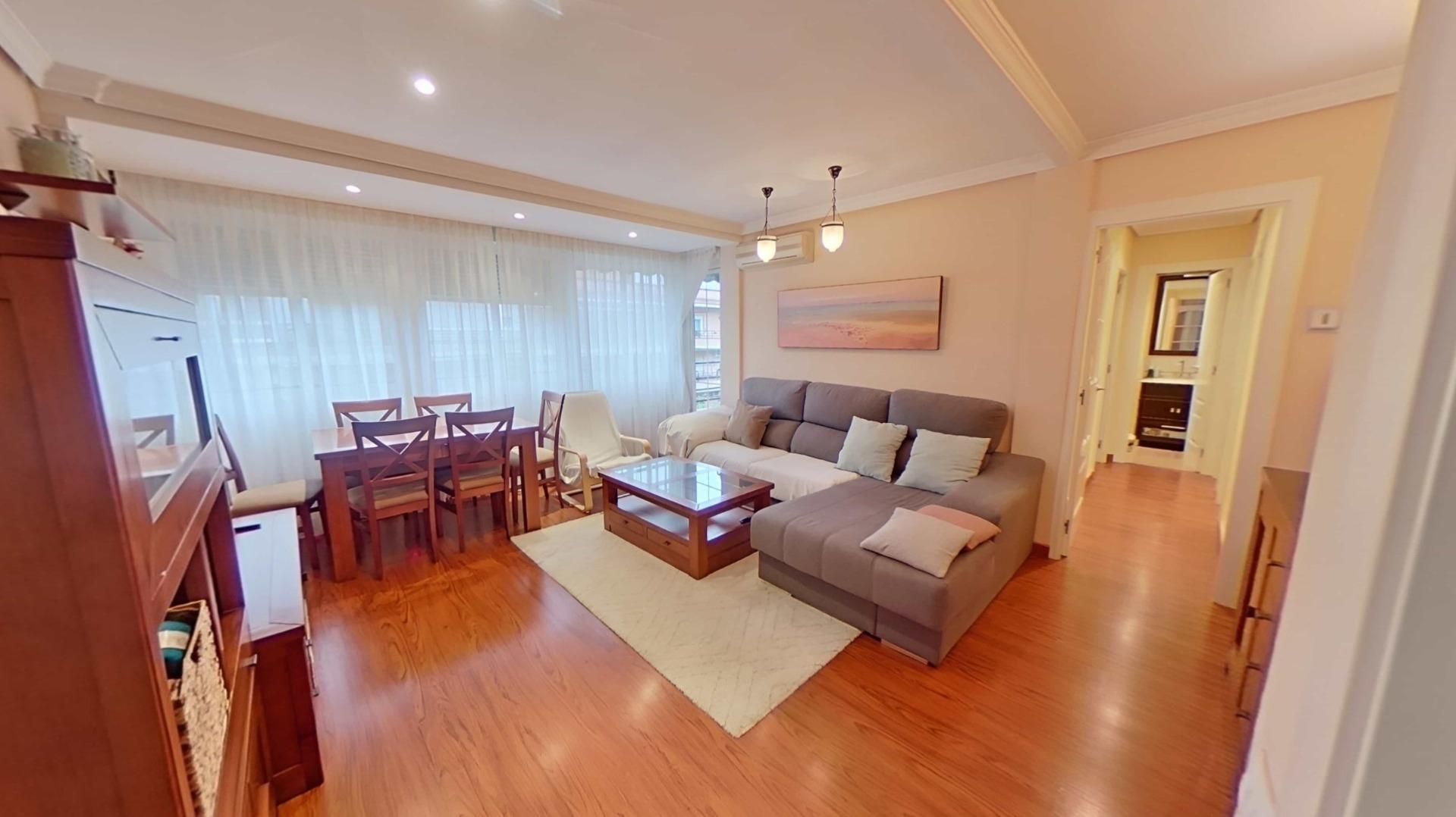 Living room of Flat to rent in Leganés  with Air Conditioner, Heating and Terrace