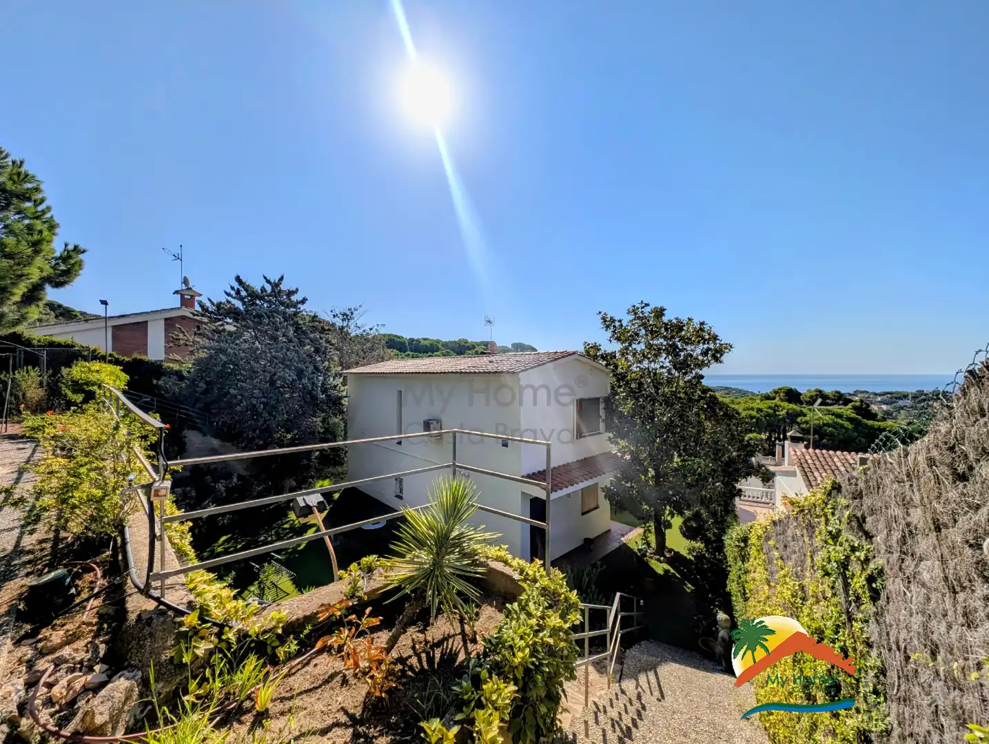 Jardín de Casa o chalet en venta en Lloret de Mar con Aire acondicionado, Calefacción y Jardín privado