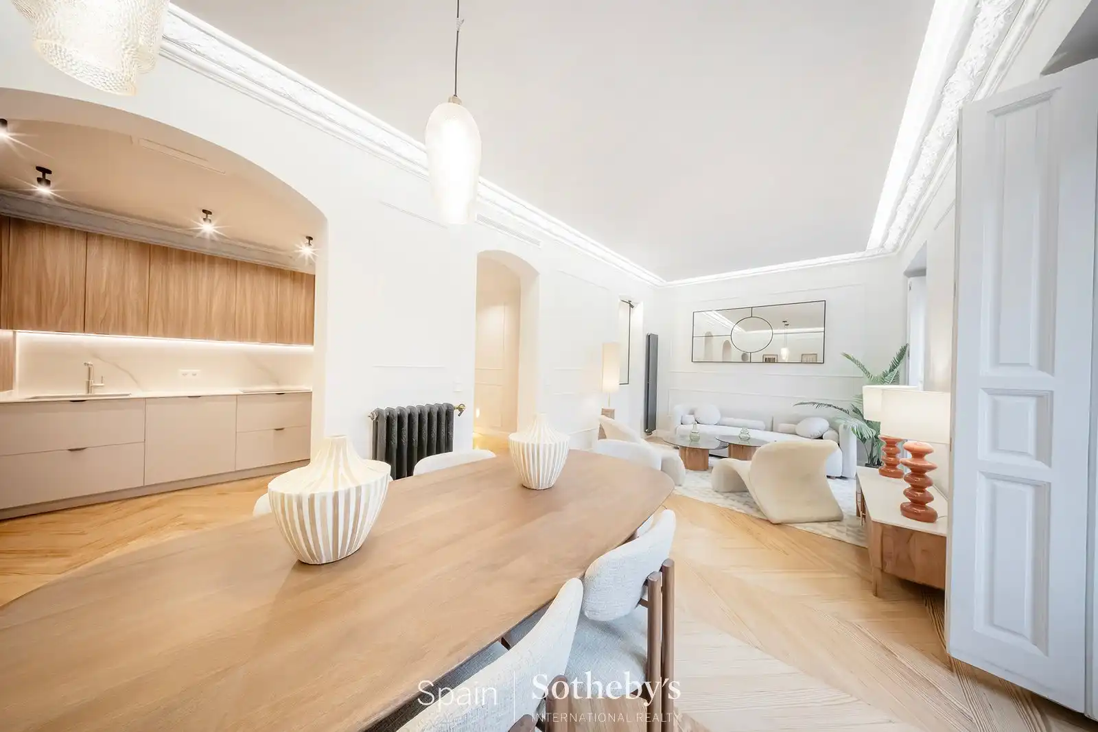 Dining room of Apartments for sale in Madrid  with Air Conditioner and Heating