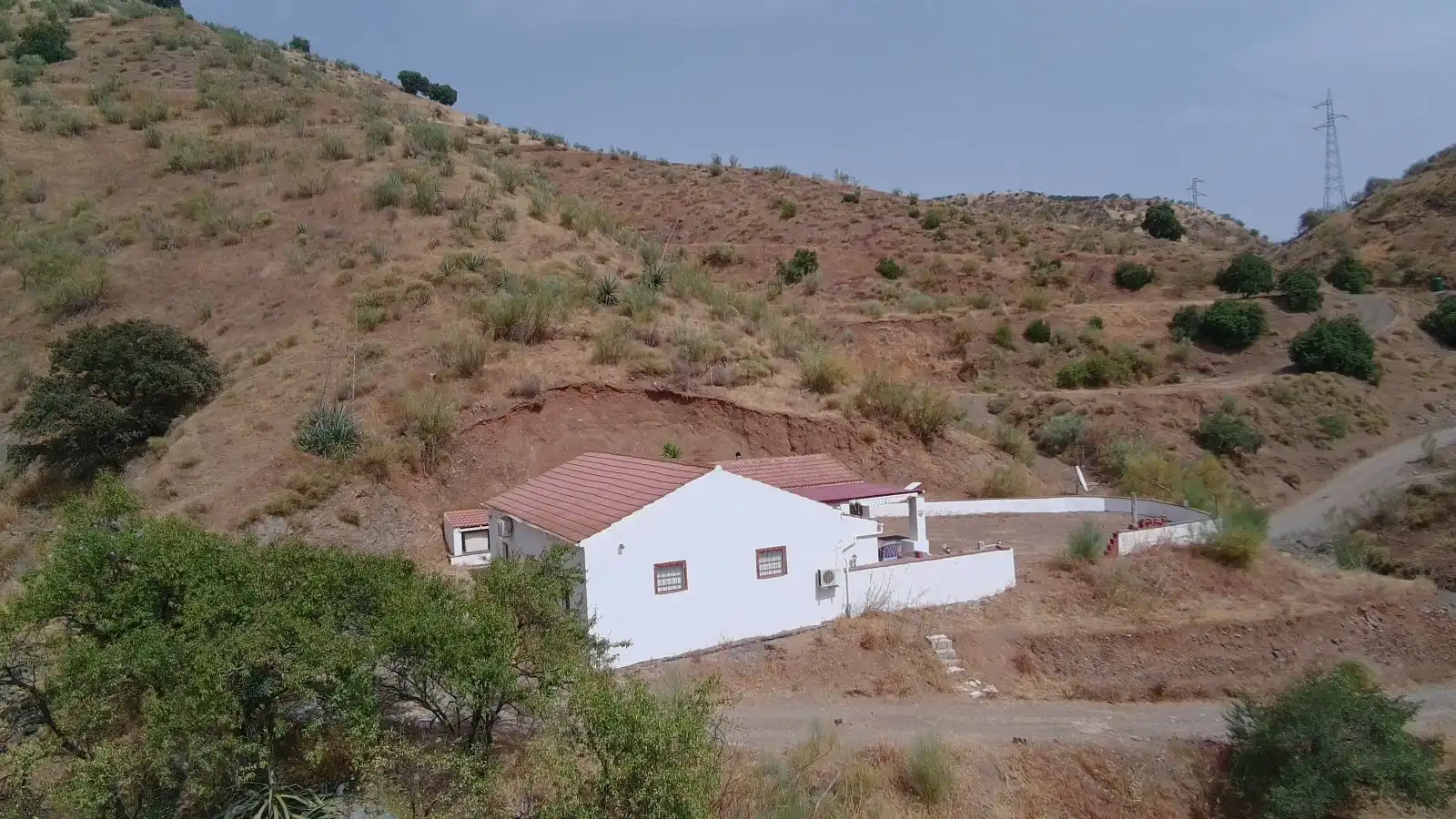 Exterior view of Country homes for sale in Álora  with Air Conditioner, Private garden and Terrace