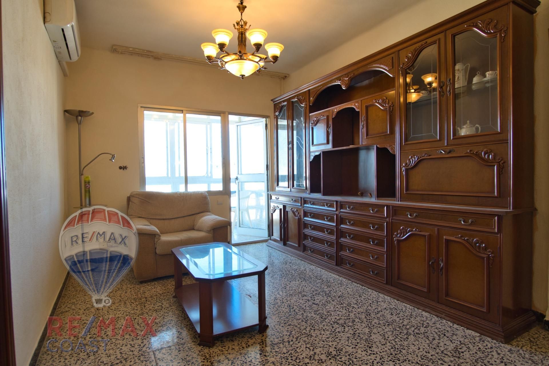 Sala d'estar de Pis en venda en Málaga Capital