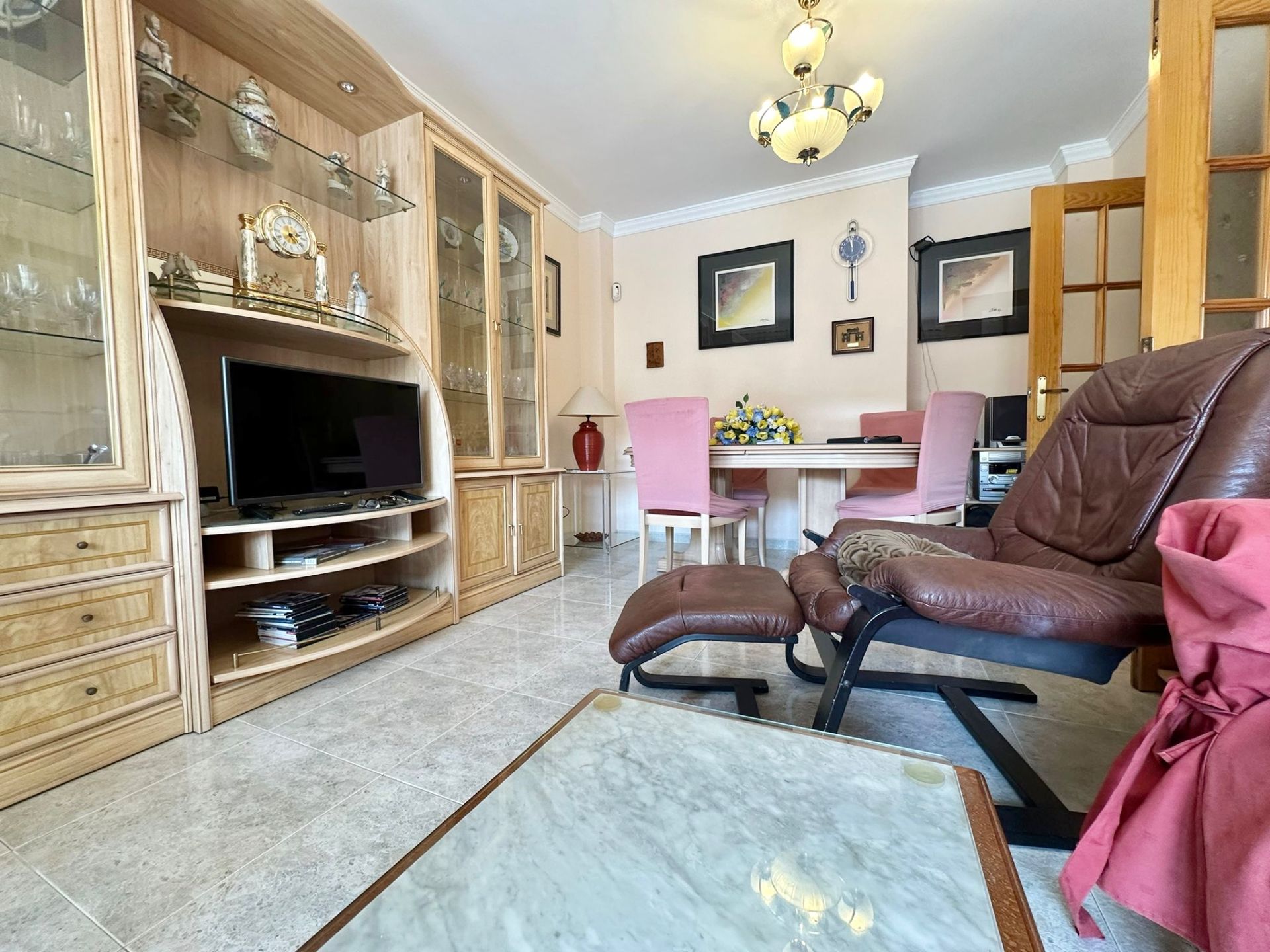 Living room of Flat for sale in Torrox  with Air Conditioner, Storage room and Oven