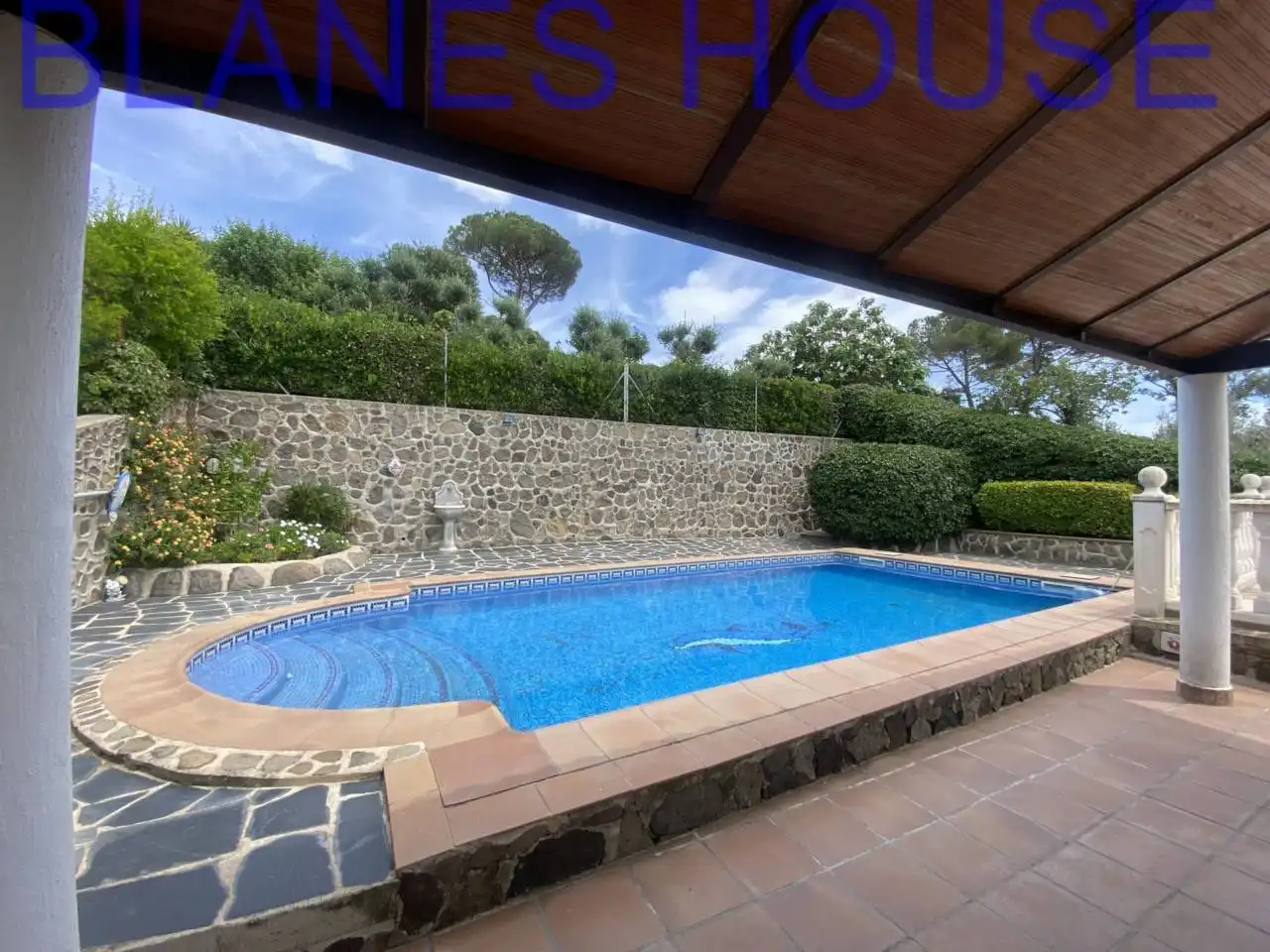 Piscina de Casa o chalet en venta en Maçanet de la Selva con Aire acondicionado, Jardín privado y Terraza