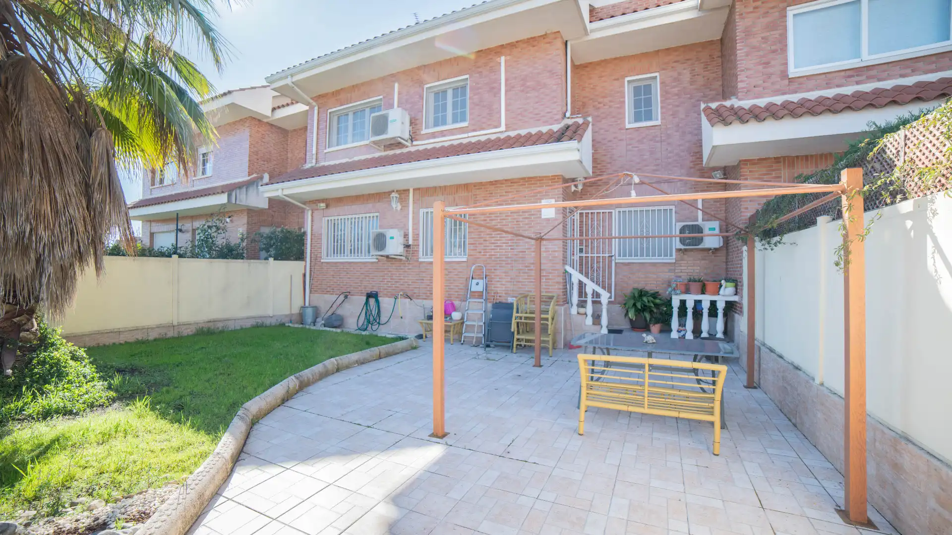 Garden of Single-family semi-detached for sale in Illescas  with Air Conditioner, Heating and Private garden