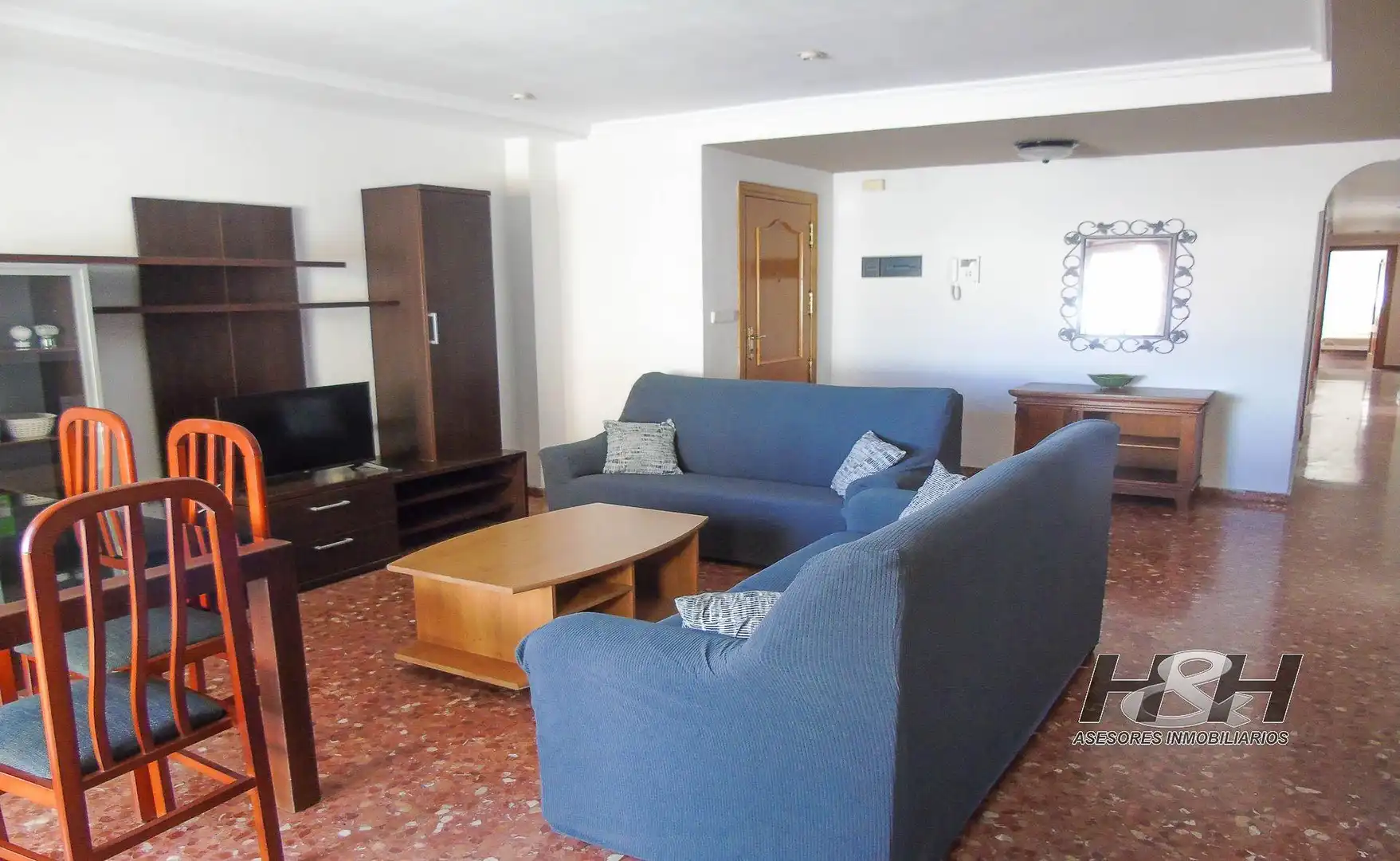 Sala de estar de Piso de alquiler en Burjassot con Terraza