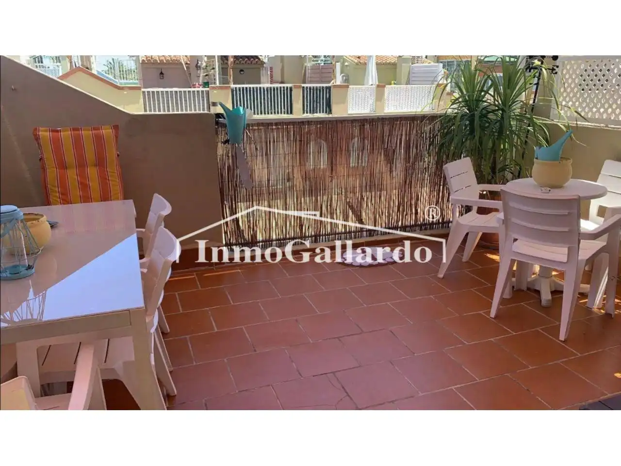 Terrasse von Haus oder Chalet zur Miete in Rincón de la Victoria mit Klimaanlage, Privatgarten und Terrasse