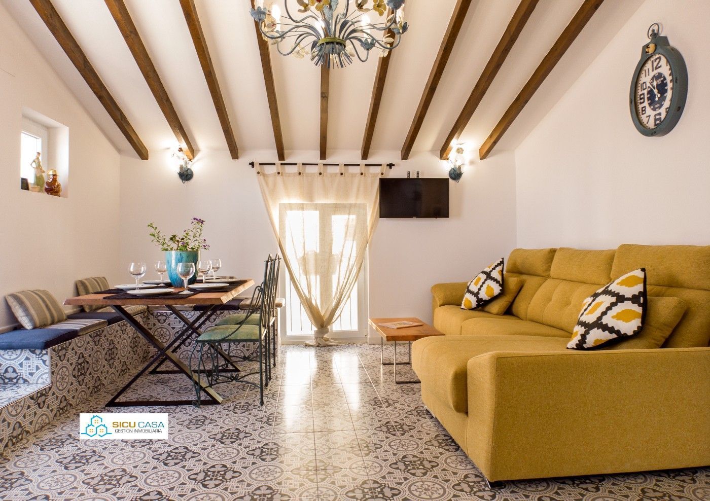 Living room of House or chalet for sale in Jijona / Xixona  with Air Conditioner, Terrace and Storage room