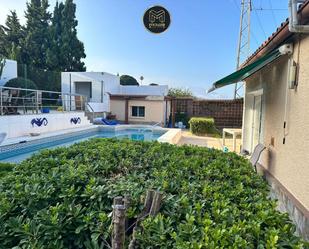 Piscina de Casa o xalet de lloguer en Manilva amb Aire condicionat, Terrassa i Piscina