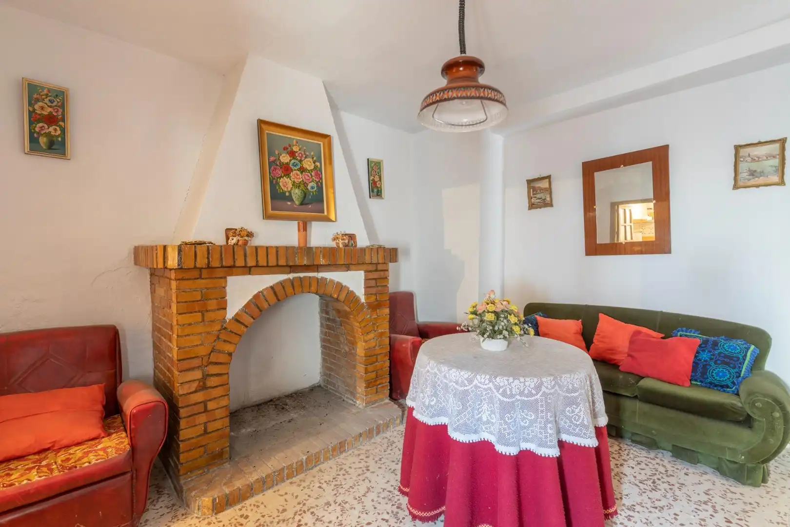 Living room of Houses for sale in Jayena  with Terrace and Balcony