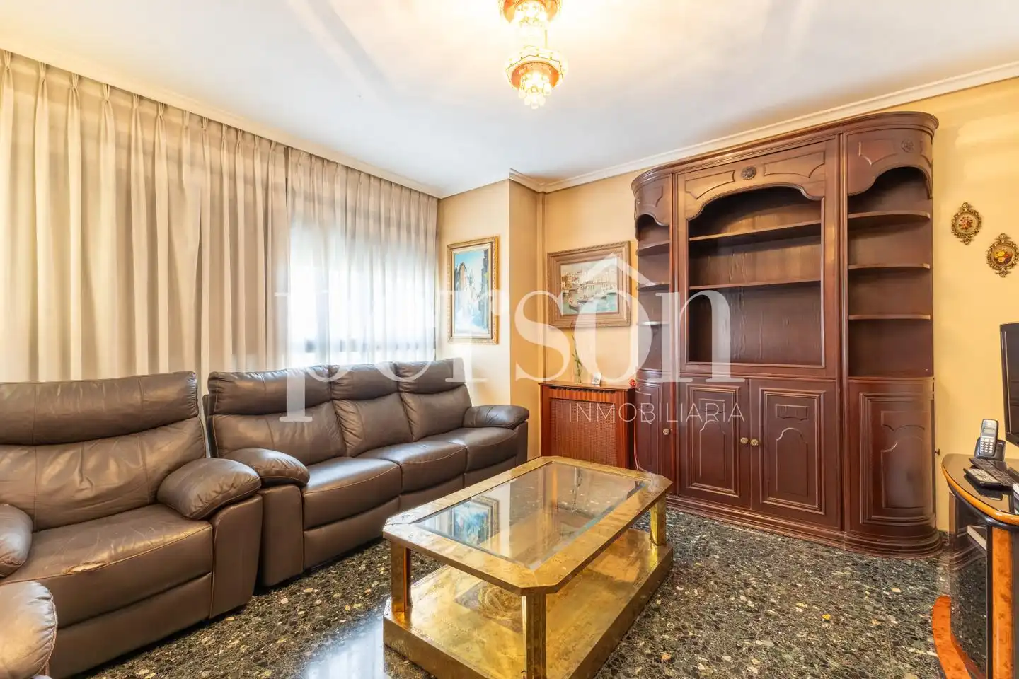 Sala de estar de Piso en venta en Valencia con Aire acondicionado, Calefacción y Terraza