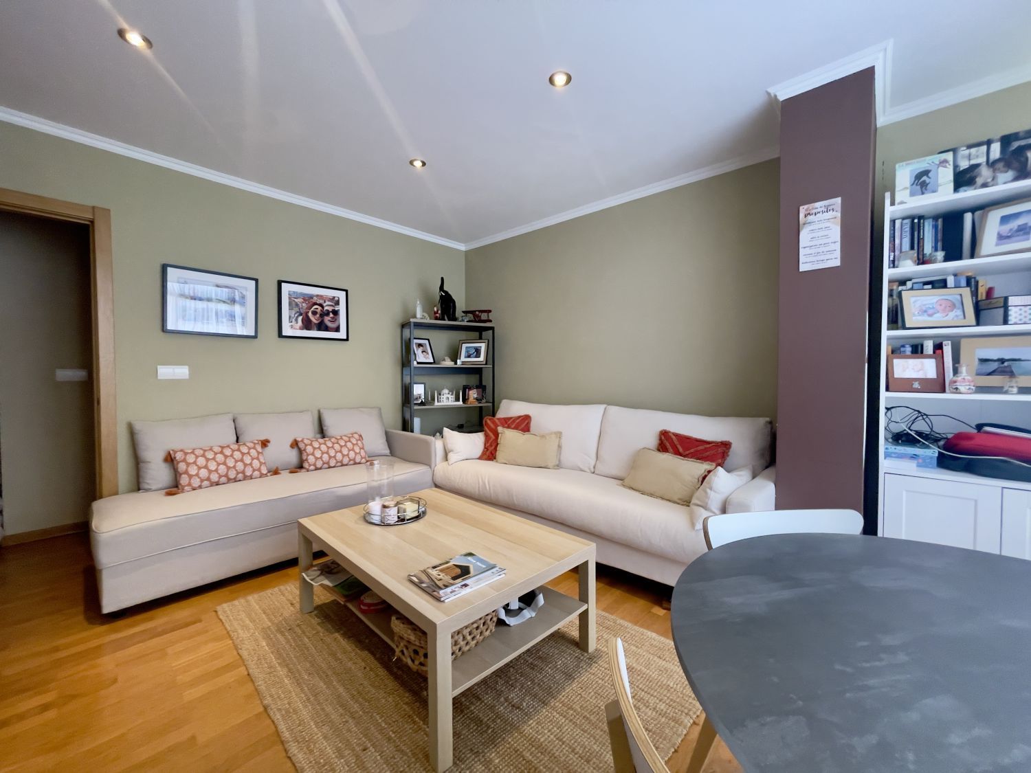 Sala de estar de Piso en venta en A Coruña Capital  con Trastero
