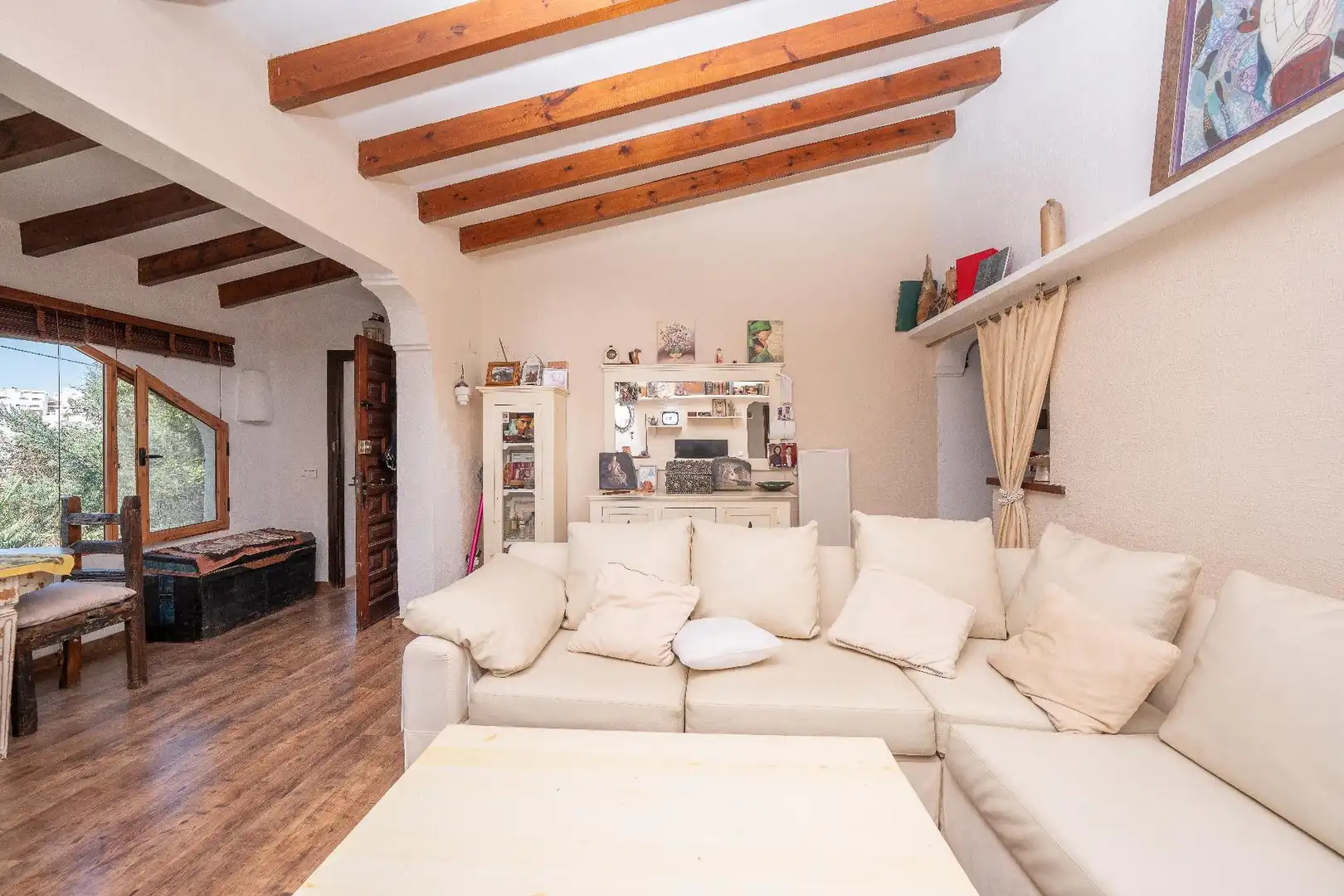 Sala de estar de Casa o chalet en venta en El Campello con Aire acondicionado, Calefacción y Jardín privado
