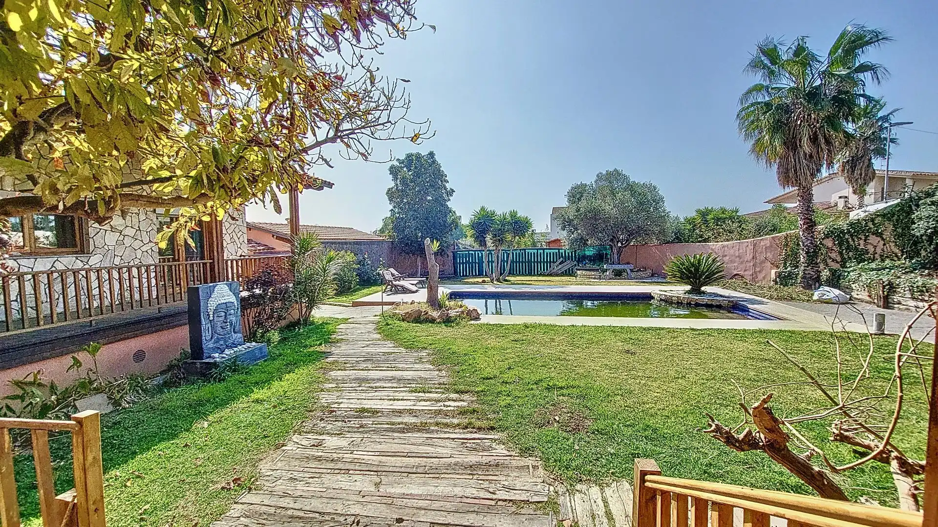 Jardín de Casa o chalet en venta en Calafell con Aire acondicionado, Calefacción y Jardín privado