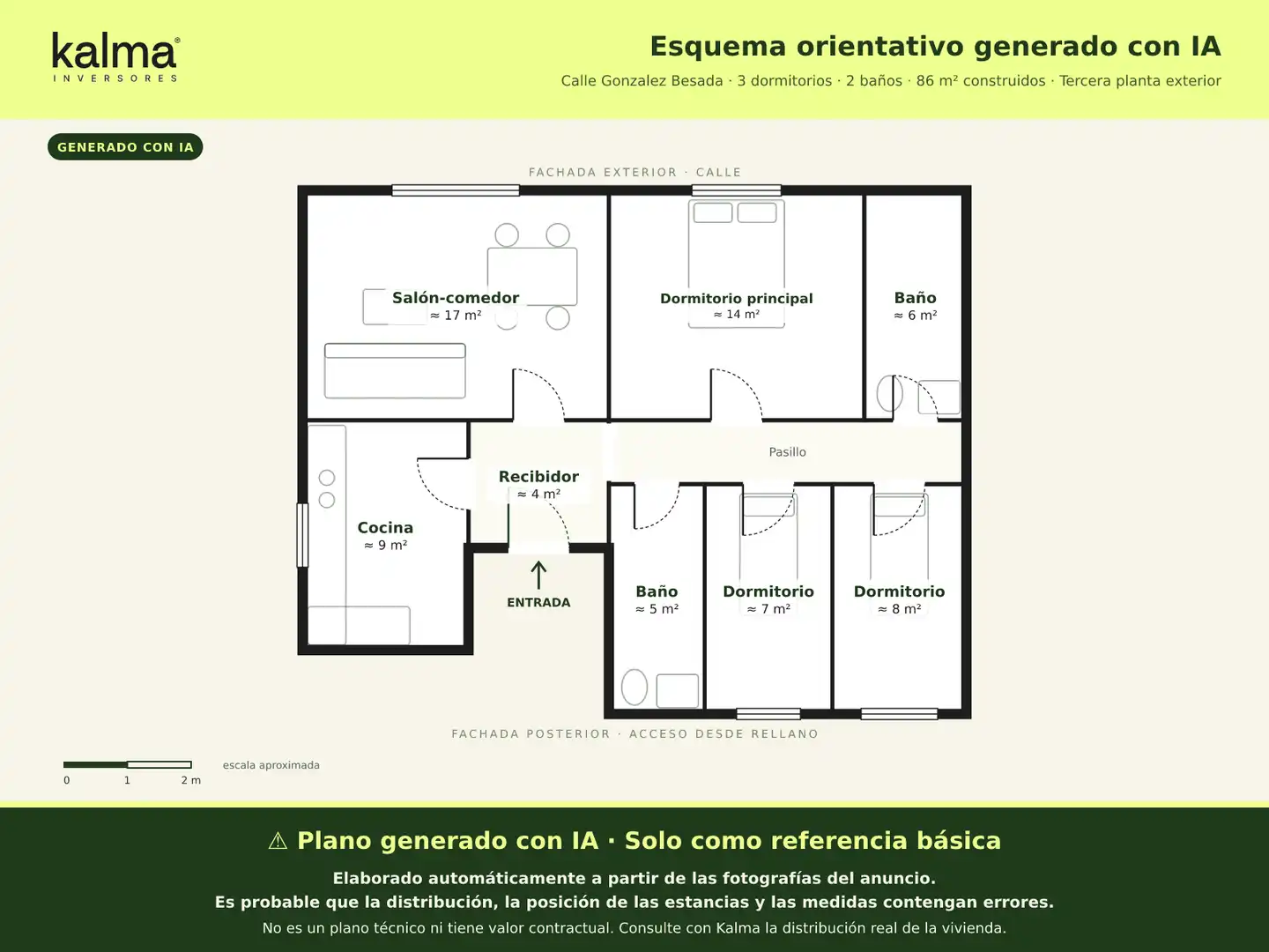 Wohnung mit Aufzug zum Verkauf in Calle González Besada, imagen 24