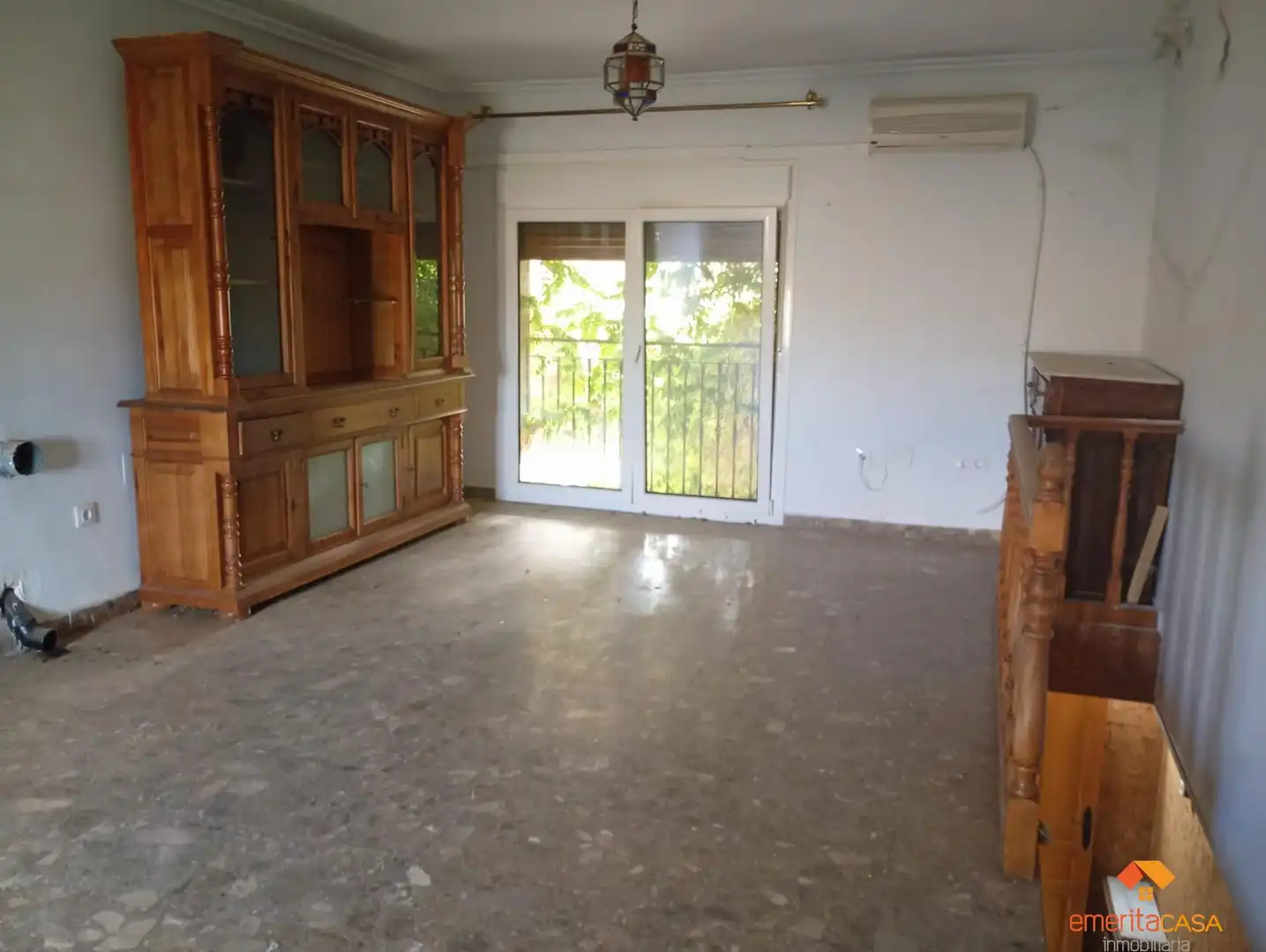 Sala de estar de Finca rústica en venta en Cáceres con Aire acondicionado y Piscina