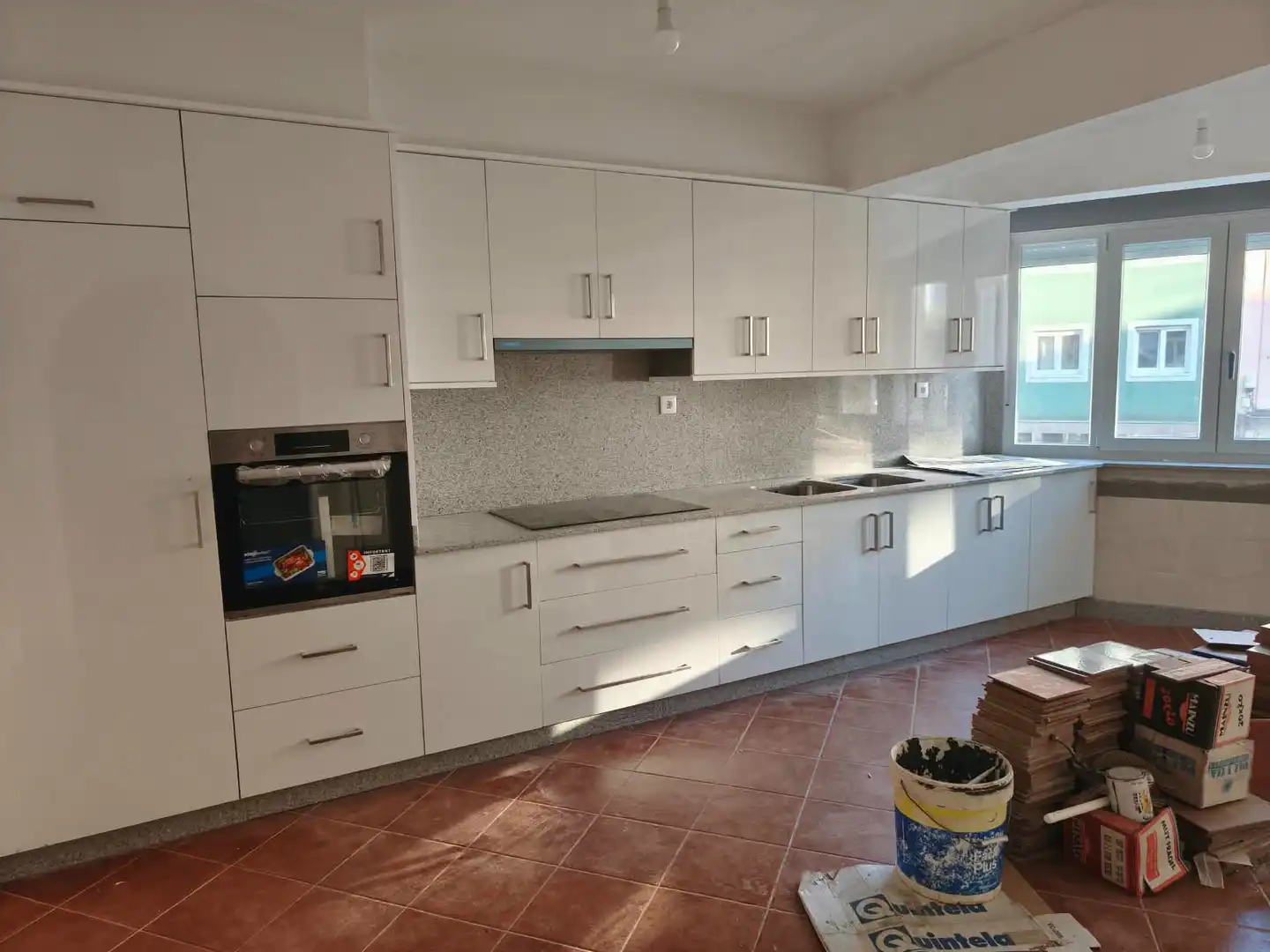 Kitchen of Flat for sale in Santa Comba