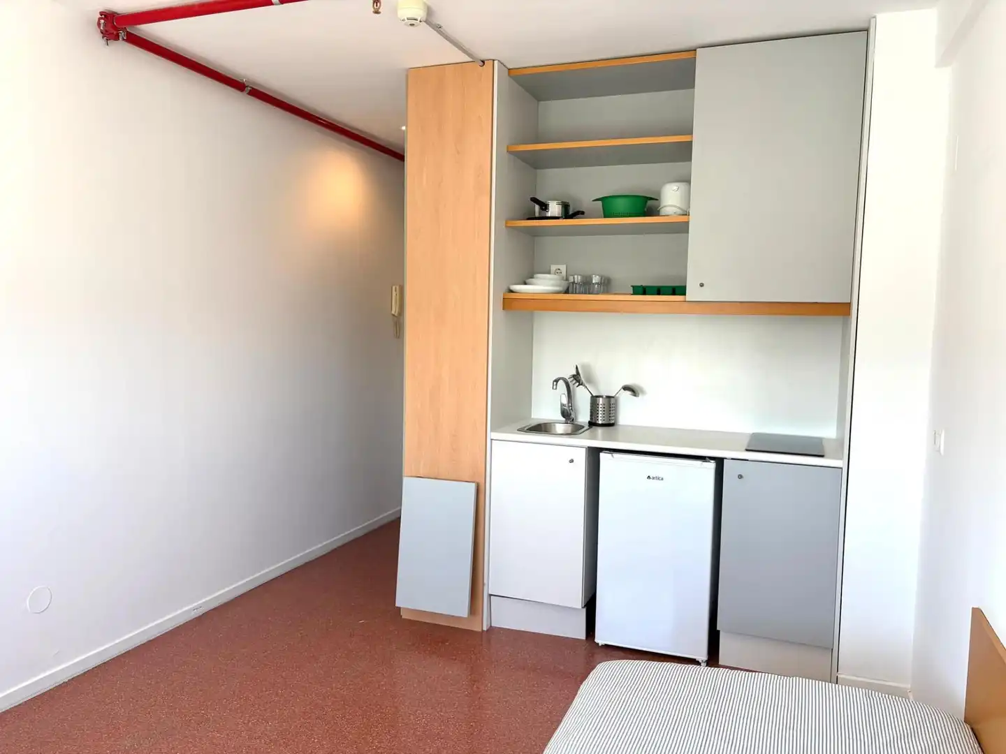 Kitchen of Study for rent in Murcia  with Air Conditioner and Furnished