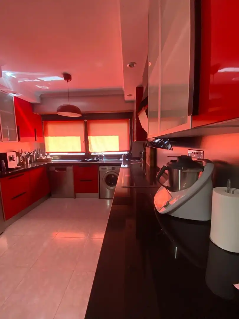 Kitchen of Flat for sale in Barakaldo   with Air Conditioner, Heating and Terrace
