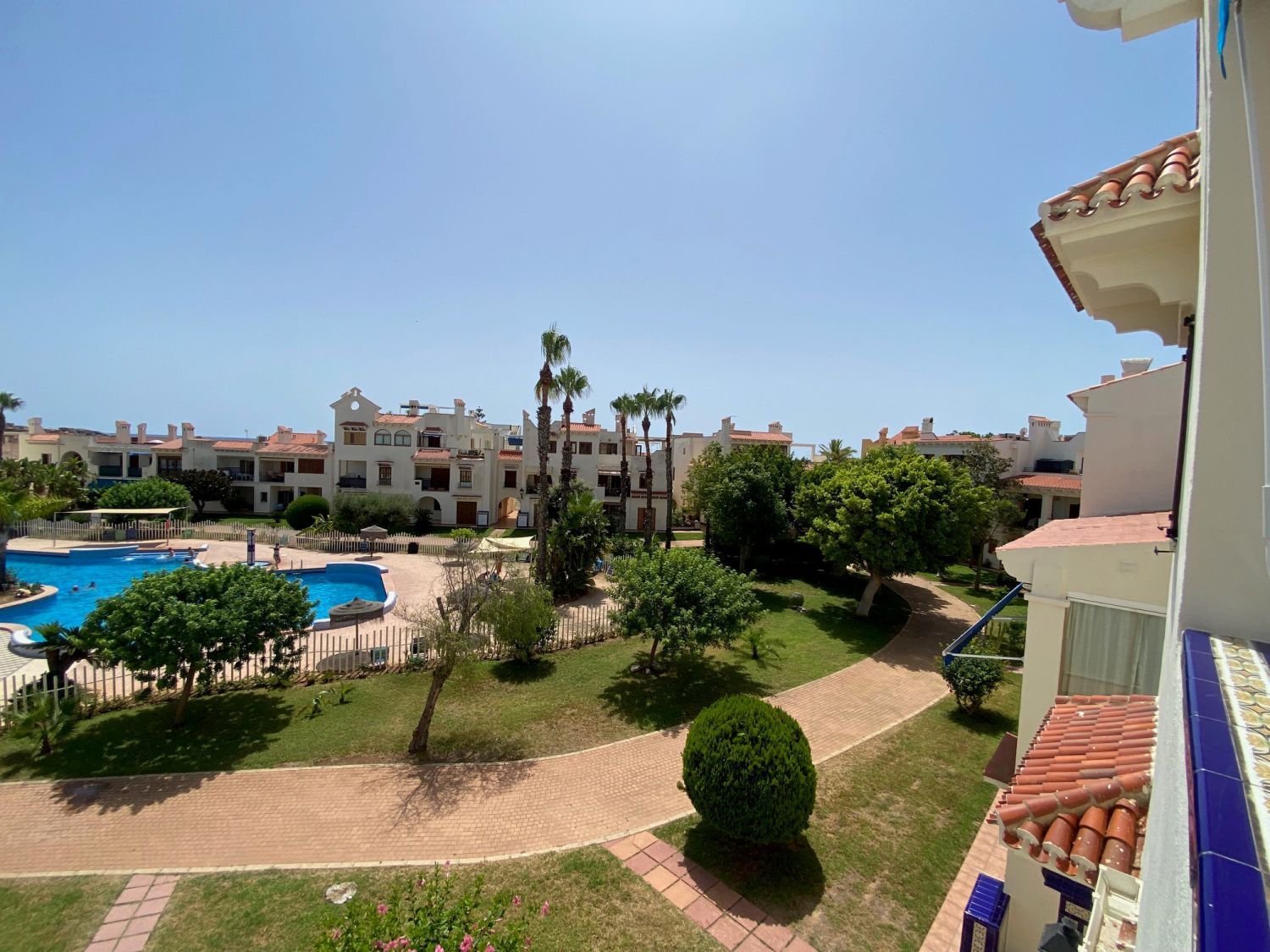 Garden of Attic to rent in Cartagena  with Air Conditioner, Terrace and Furnished