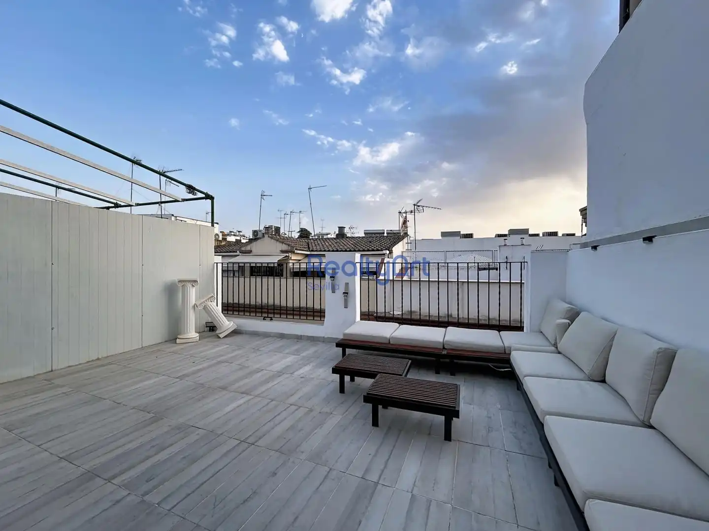 Terrace of Attic for sale in Sevilla  with Air Conditioner, Terrace and Furnished