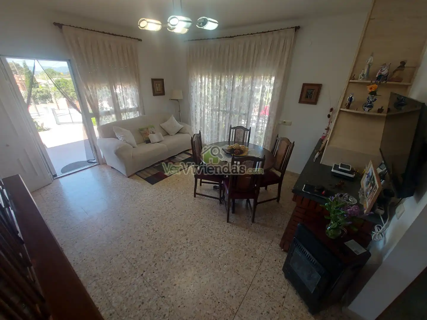Sala de estar de Casa o chalet en venta en Sant Llorenç d'Hortons con Jardín privado, Terraza y Piscina