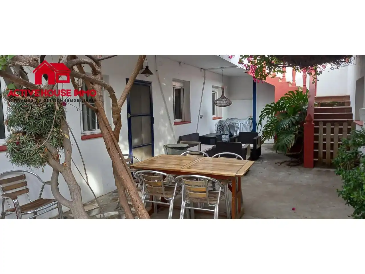 Terrassa de Casa o xalet en venda en Amposta amb Aire condicionat, Jardí privat i Terrassa