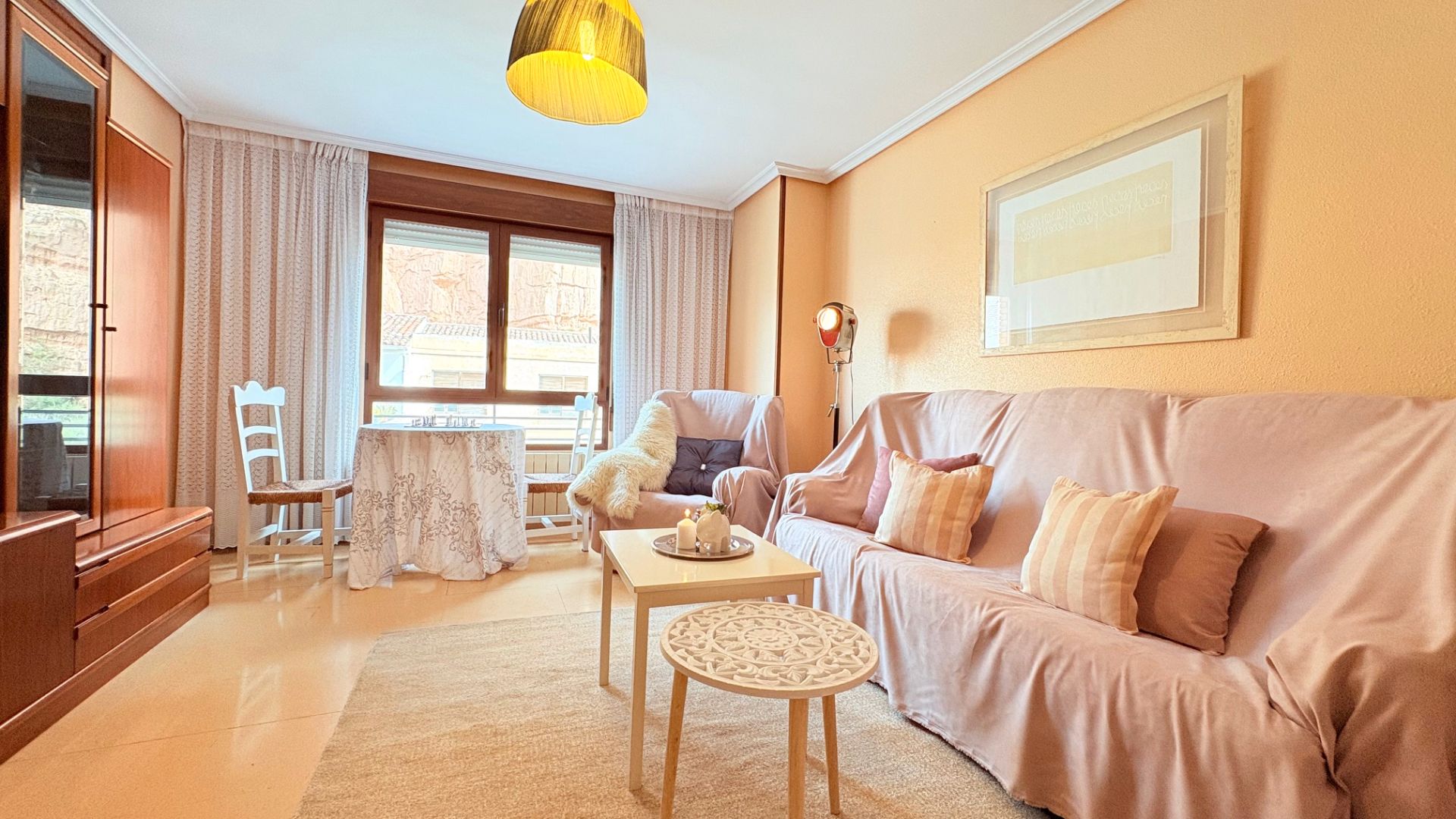 Bedroom of Flat for sale in Arnedo  with Heating, Terrace and Storage room