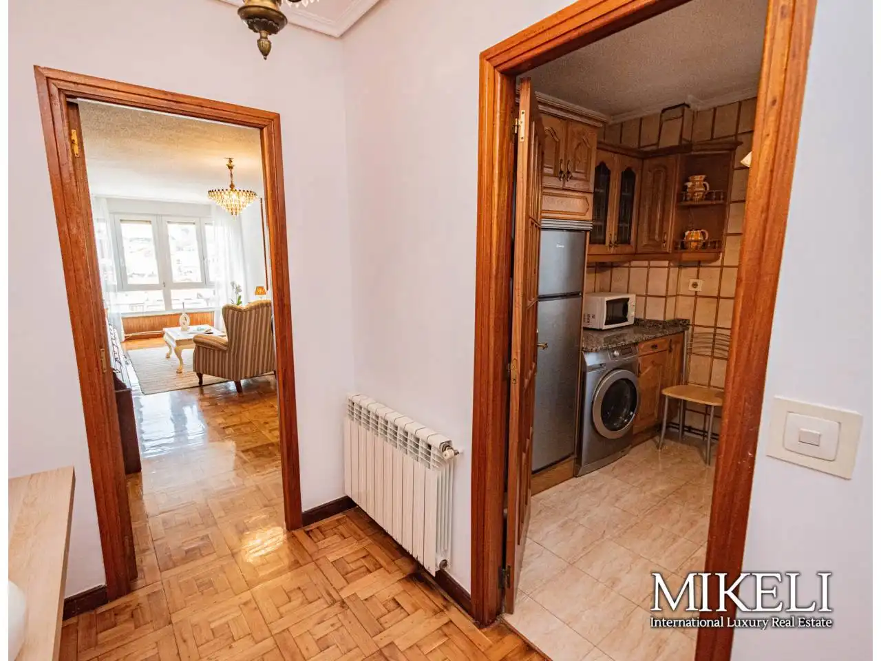 Cocina de Piso en venta en Santander con Calefacción, Parquet y Amueblado