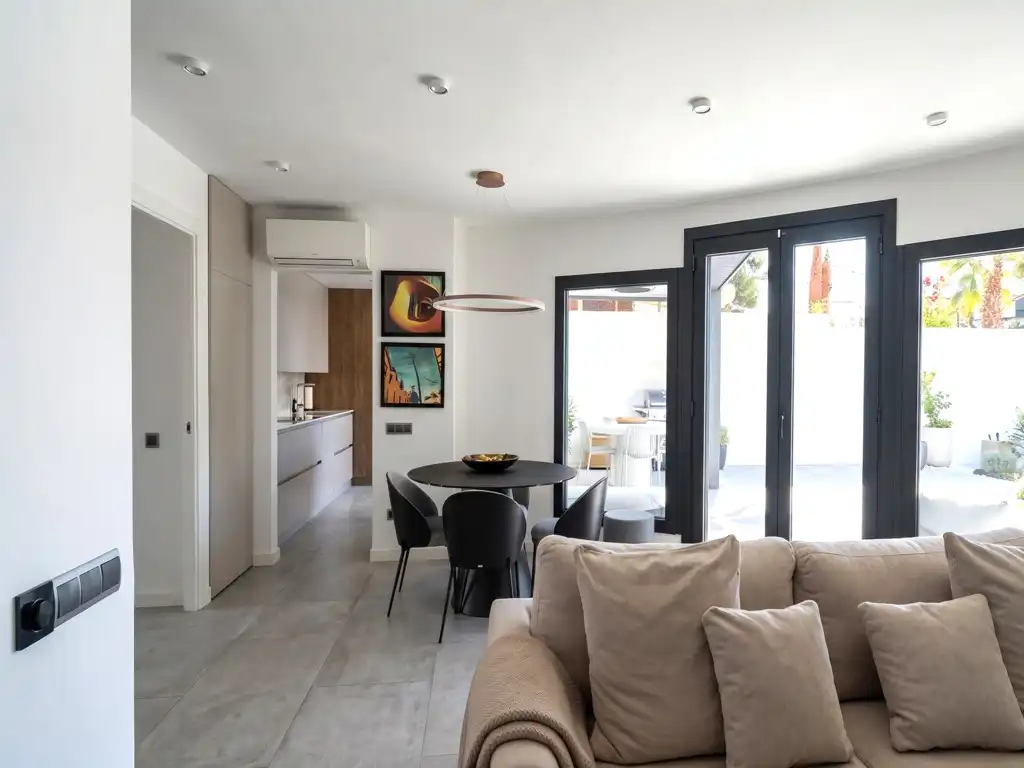 Dining room of Detached homes for sale in Sitges  with Air Conditioner, Heating and Private garden