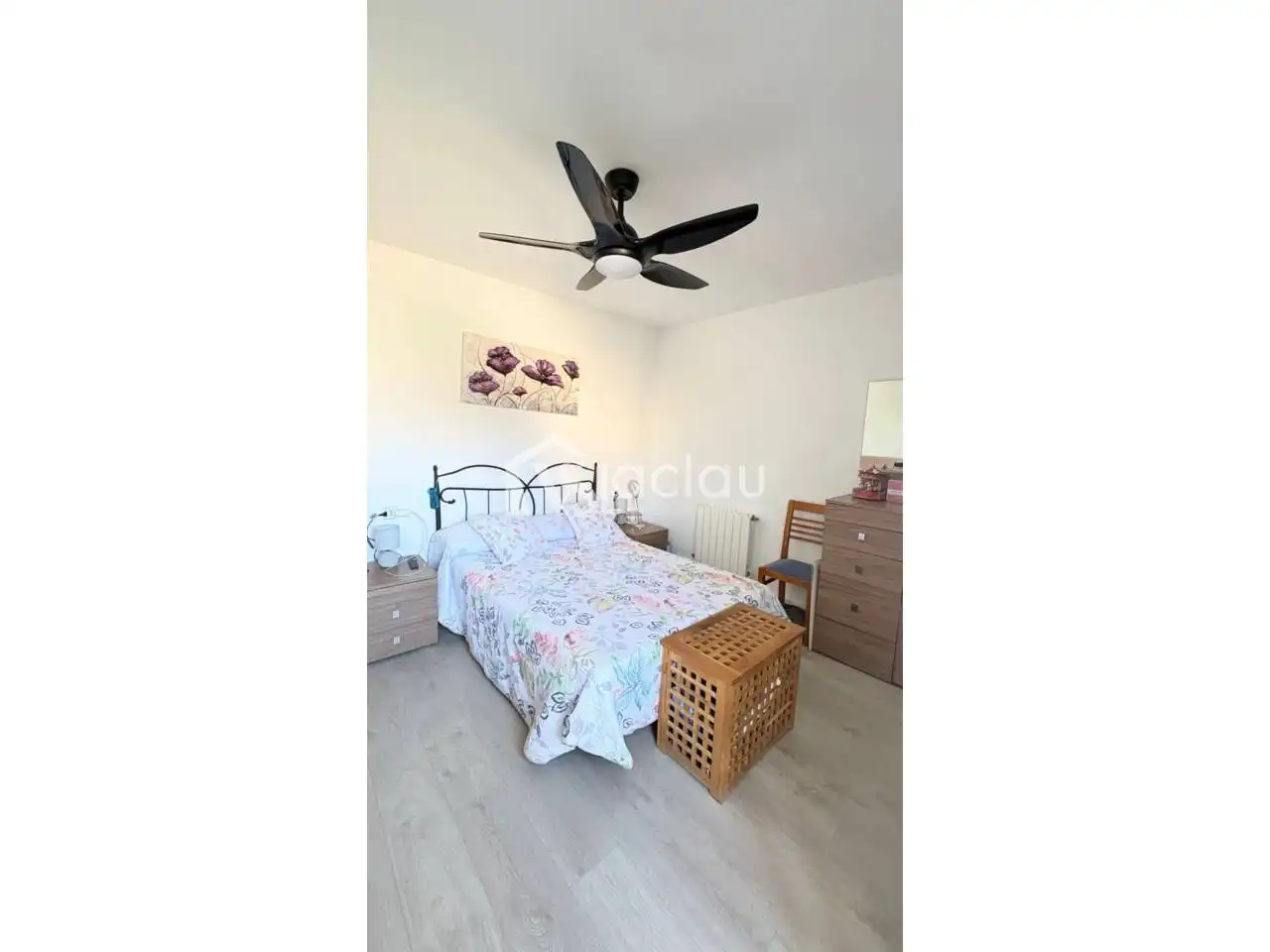 Bedroom of Flat for sale in Esparreguera  with Heating, Parquet flooring and Balcony