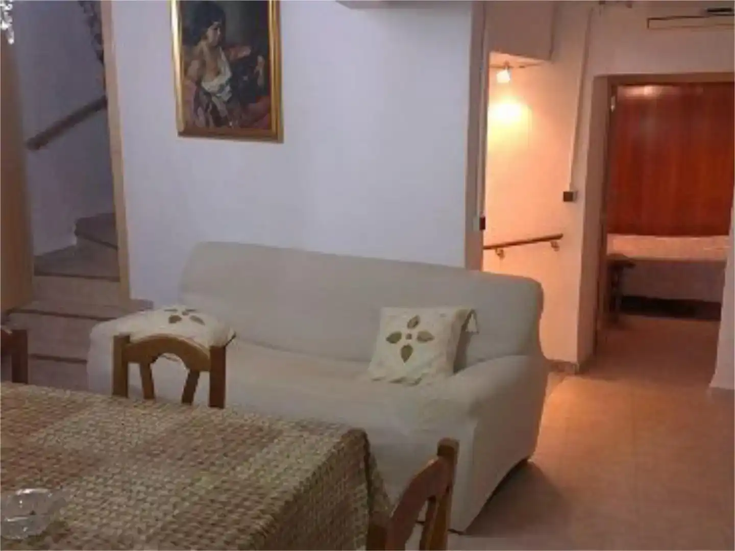 Sala d'estar de Casa adosada en venda en Tàrrega amb Aire condicionat