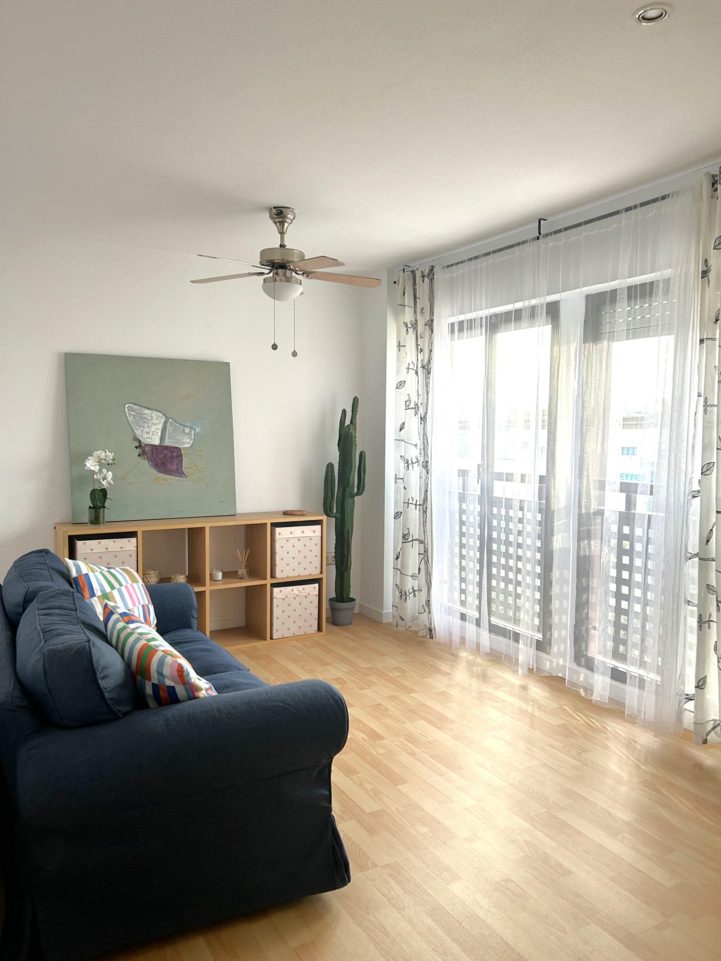 Living room of Flat for sale in  Murcia Capital  with Heating and Balcony