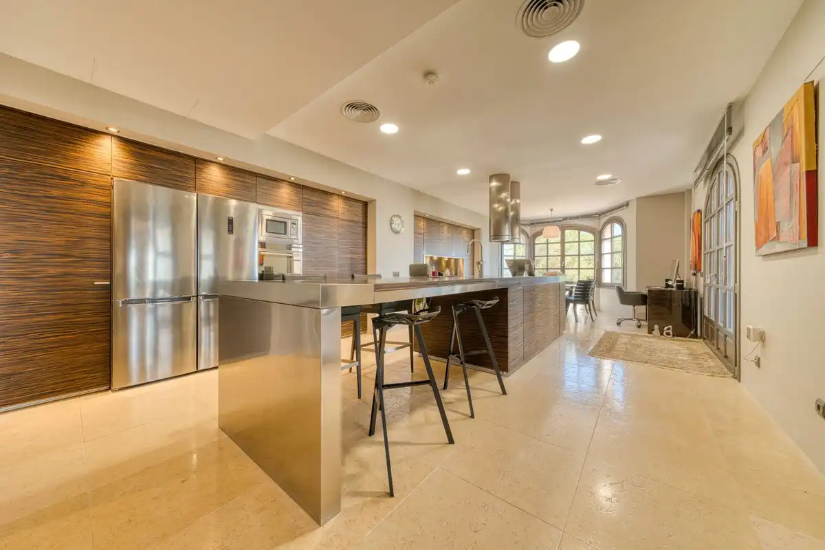 Cocina de Casa o chalet en venta en Sotogrande con Aire acondicionado, Jardín privado y Terraza