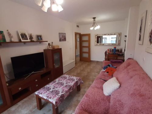 Sala d'estar de Pis en venda en  Murcia Capital amb Aire condicionat i Balcó