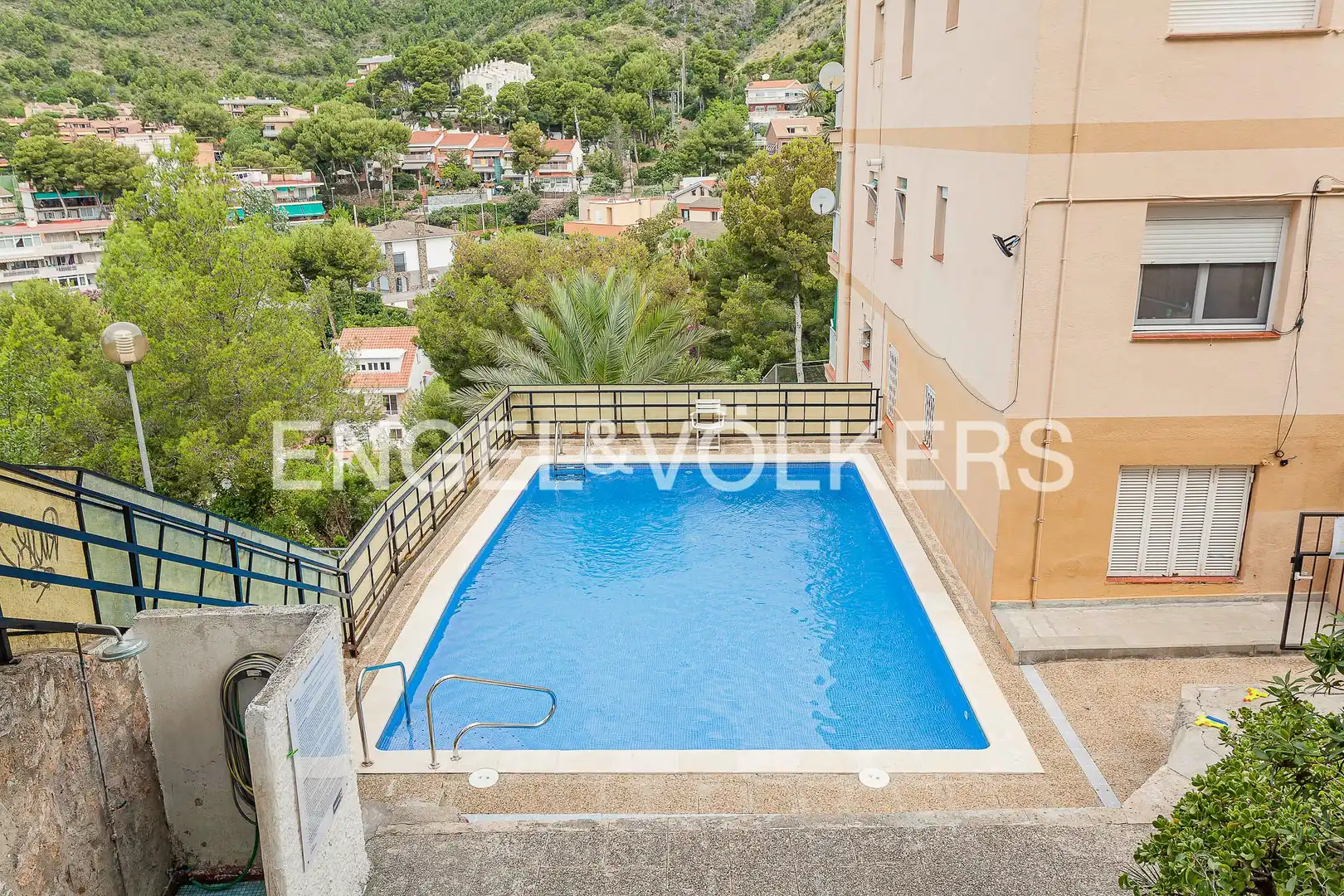 Swimming pool of Flat for sale in Castelldefels  with Heating, Terrace and Swimming Pool