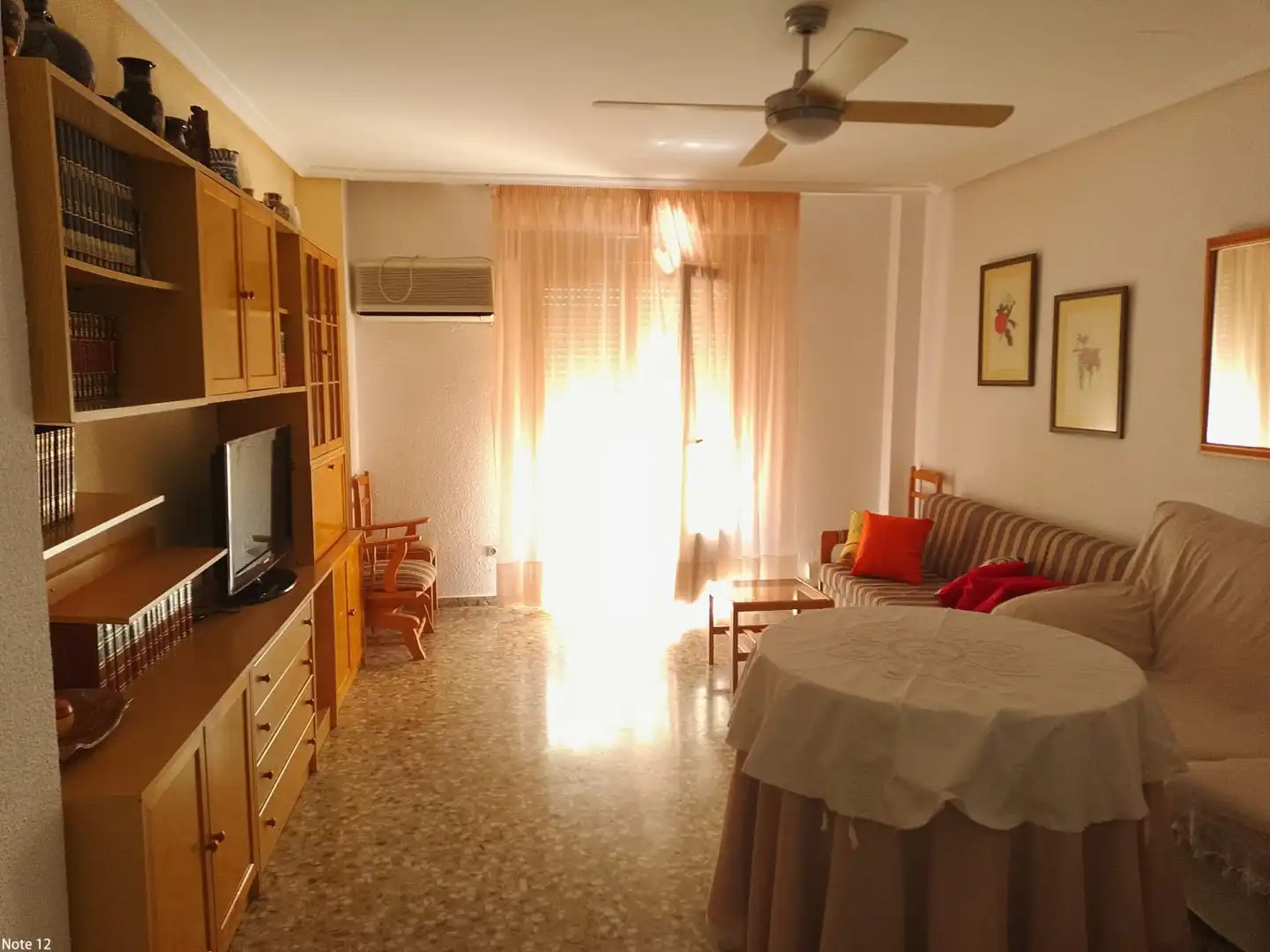 Living room of Flat for rent in Jaén  with Terrace and Furnished