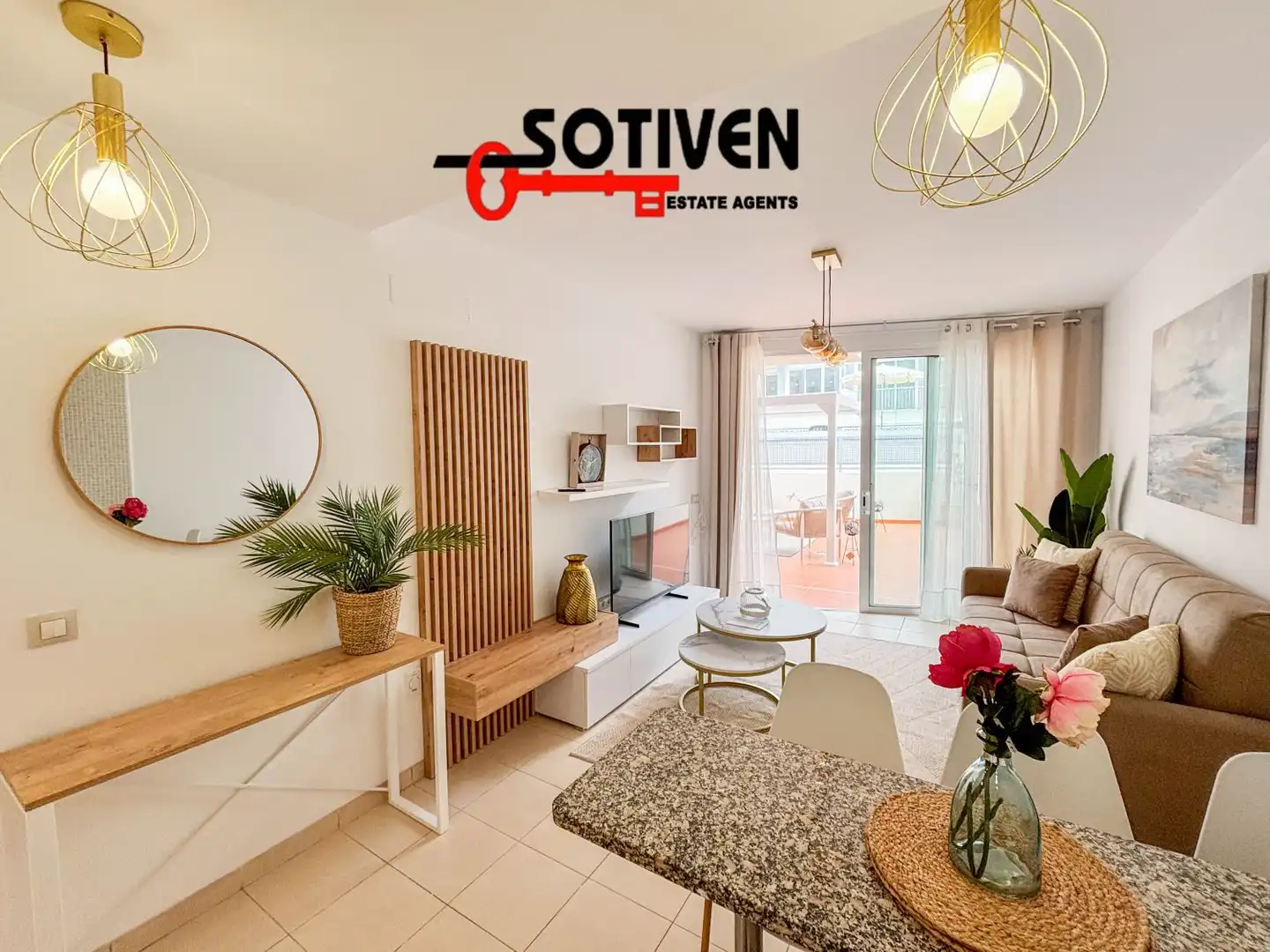 Exterior view of Apartments for rent in Santiago del Teide  with Terrace and Community pool