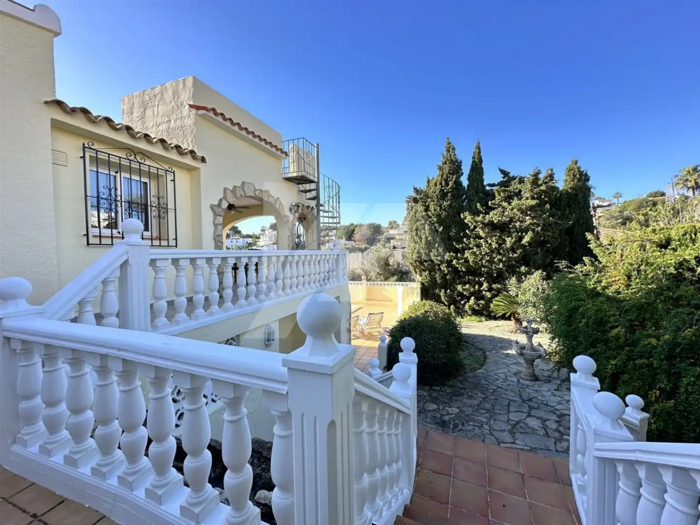 Vista exterior de Casa o chalet en venta en Benissa con Aire acondicionado, Calefacción y Jardín privado